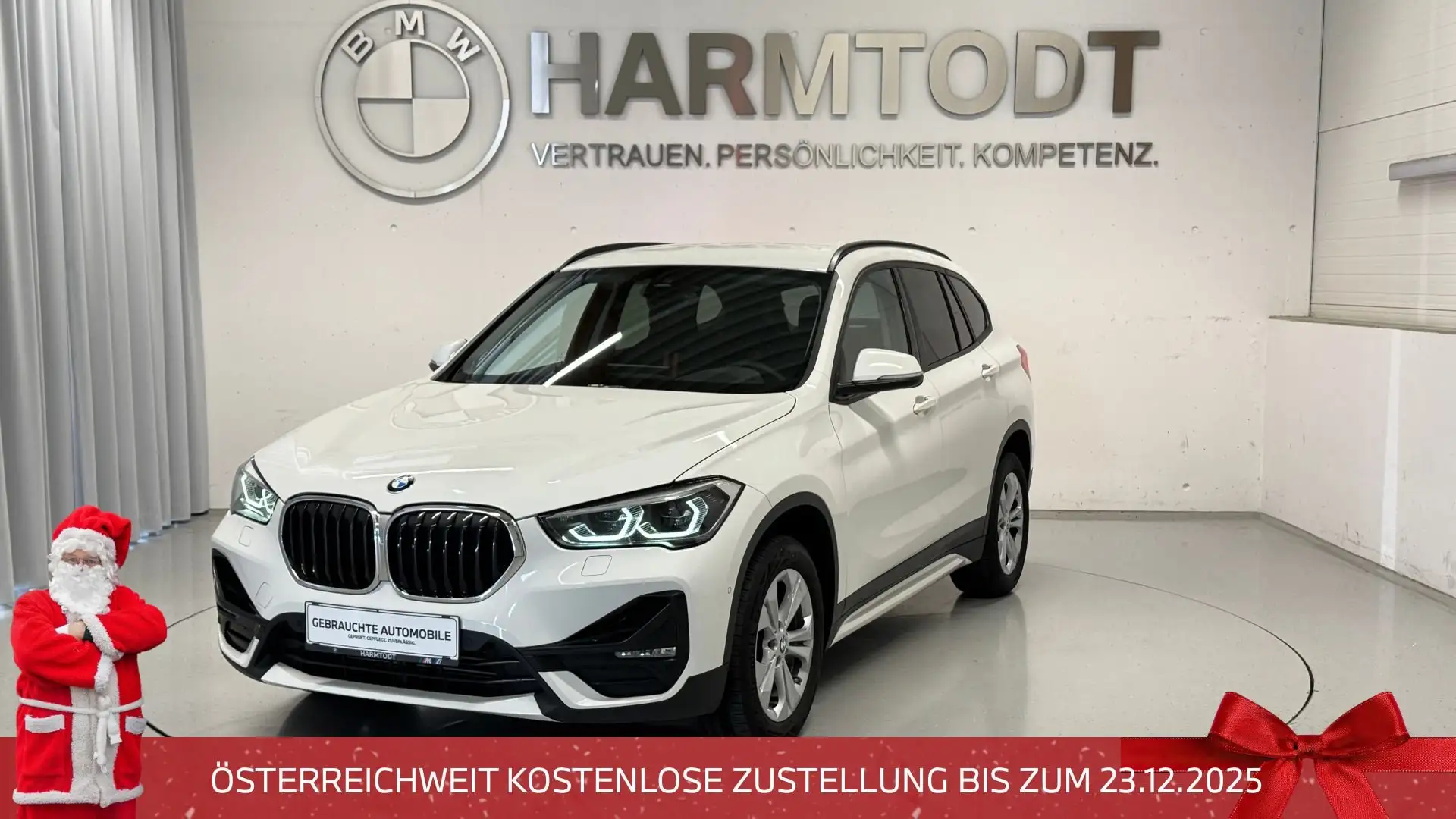 BMW X1 sDrive18d Weiß - 1