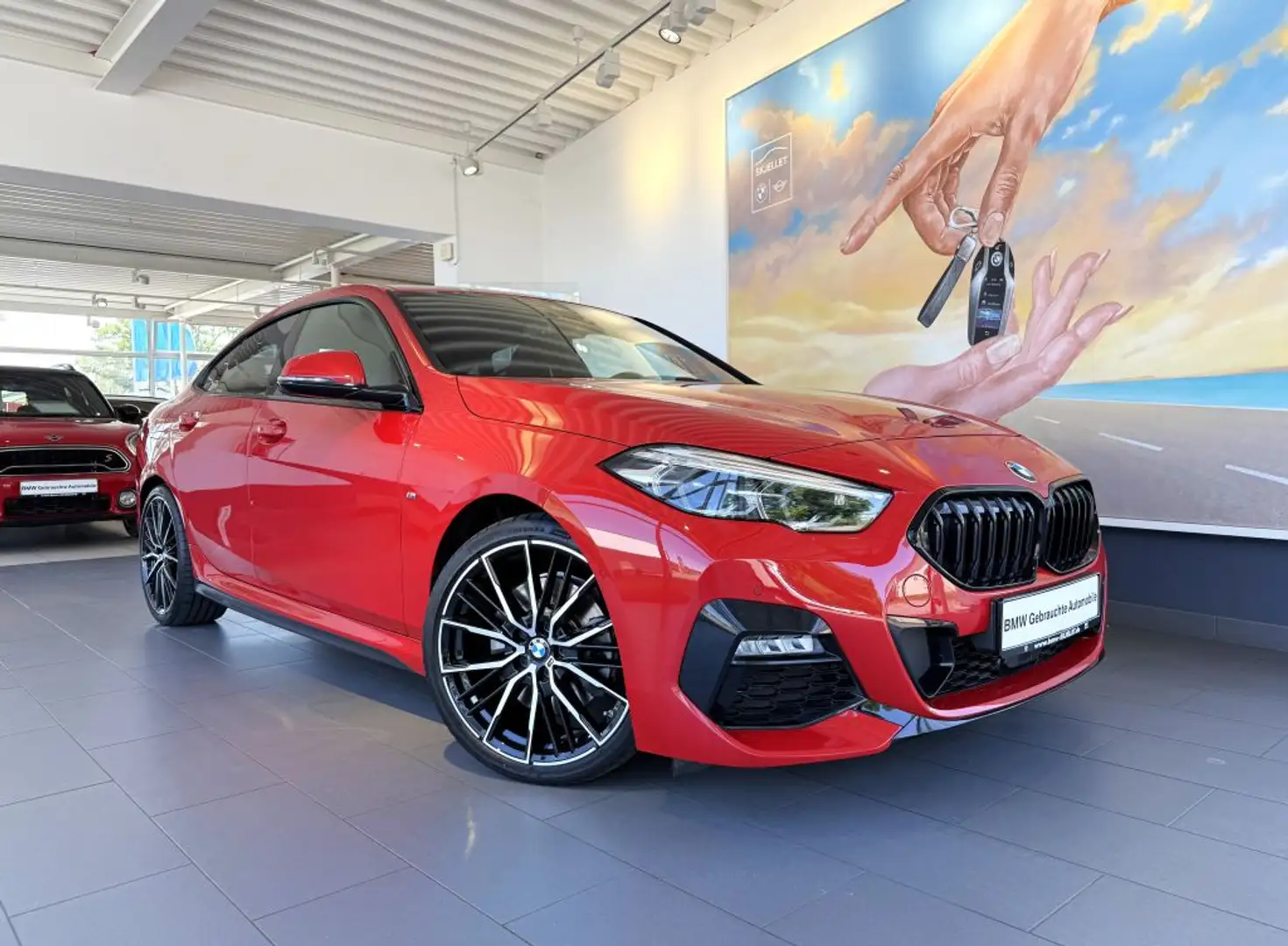 BMW 220 d Gran Coupe M SPORT HUD+PANO+AHK+ACC+HARMAN Rood - 2