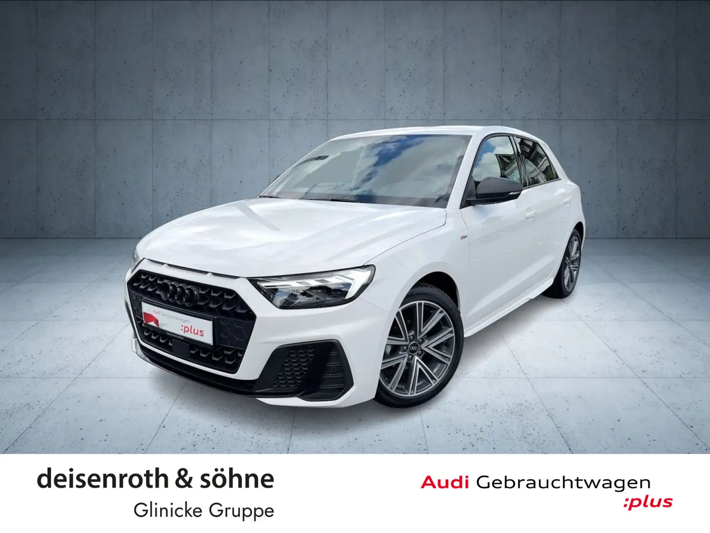 Audi A1 S line 25 TFSI ASI/MMI/17''/EPH/con Weiß - 1