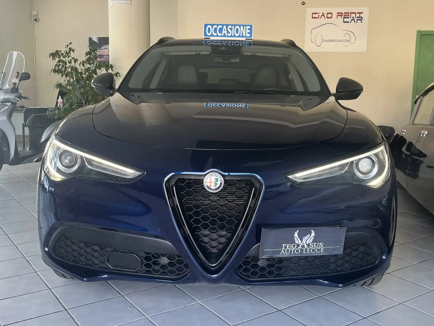 Alfa Romeo Stelvio 2.2 t Sport Tech rwd 160cv auto Blu/Azzurro - 1