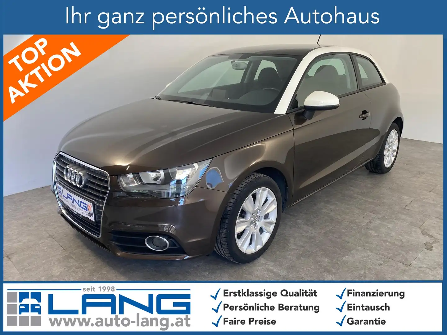 Audi A1 1.2 TFSI Ambition 63 kW (86 PS), Schalt. 5-Gang Weiß - 1