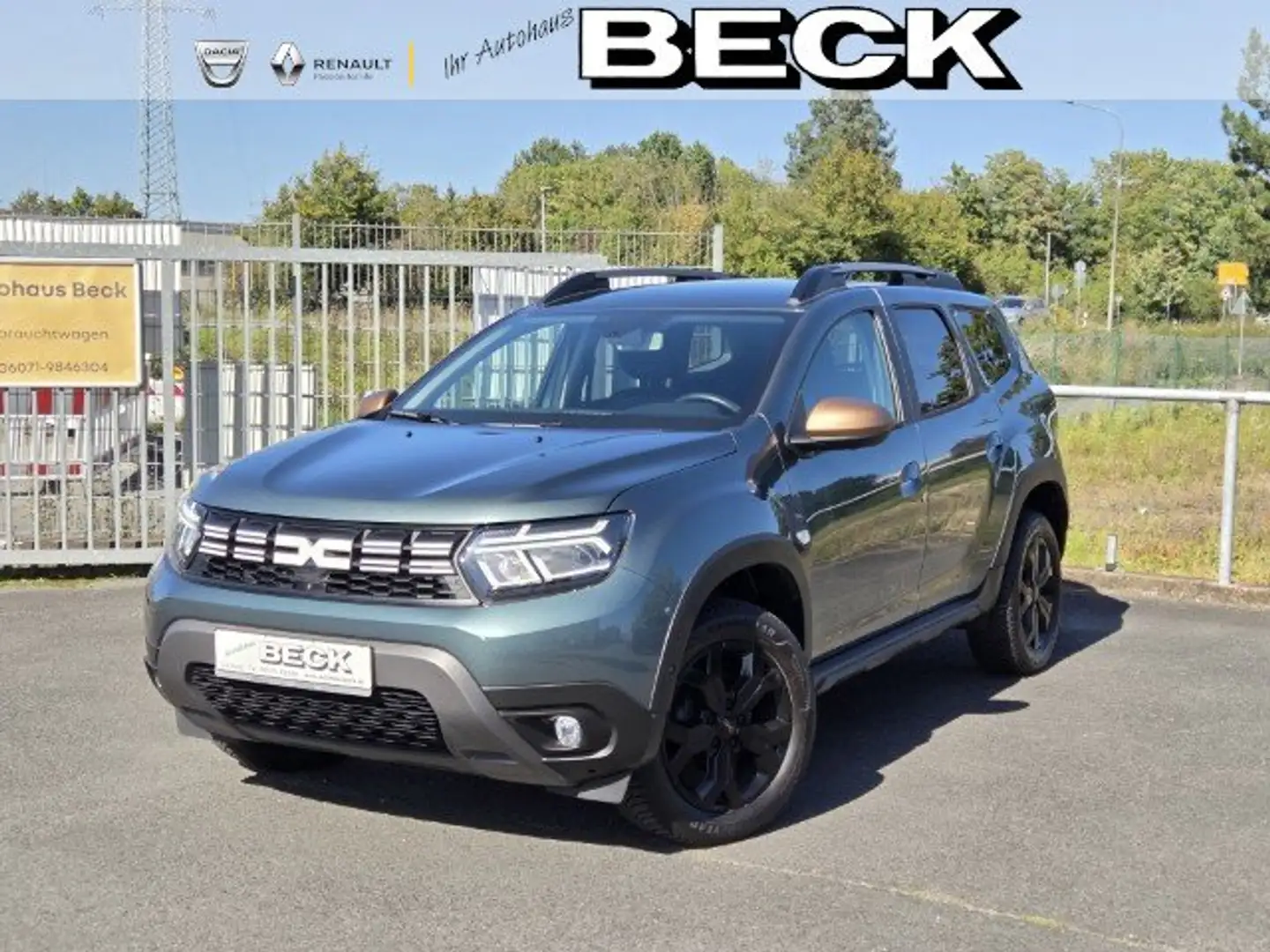 Dacia Duster Extreme Blue dCi 115 4x4 | Allwetter,Navi,BT,Klima Grün - 1
