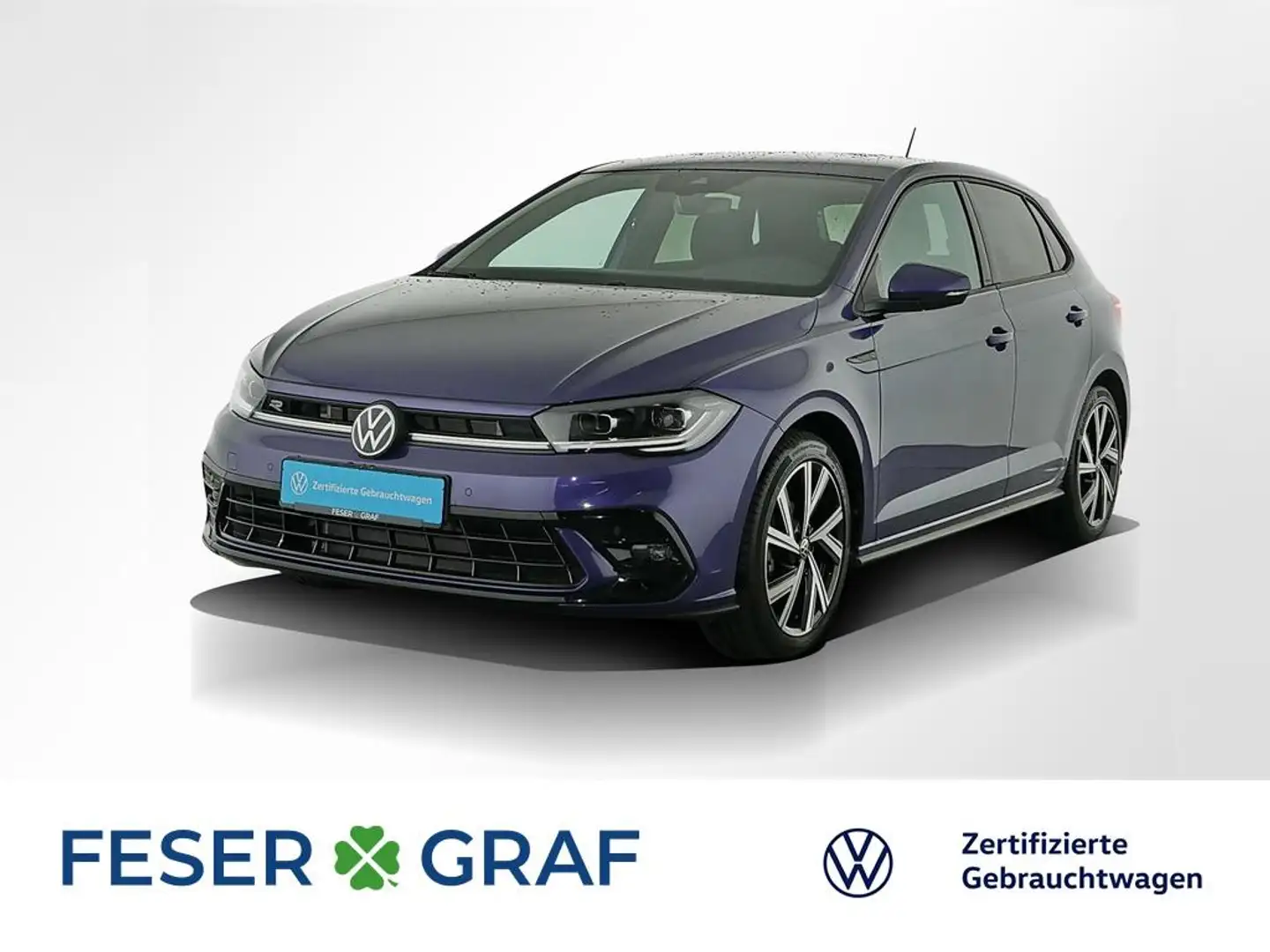 Volkswagen Polo R-Line 1.0 TSI DSG Navi Kamera LED IQ-Drive Violett - 1