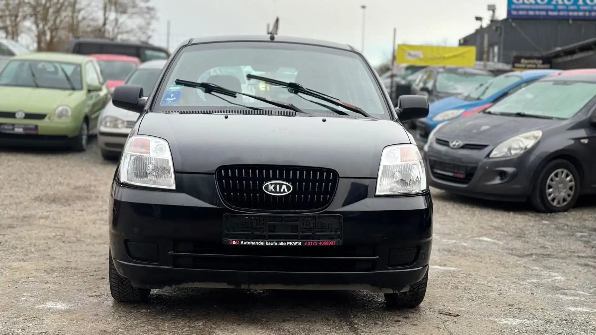 Kia Picanto 1.1 LX***Tüv Neu***Euro 5* Schwarz - 2