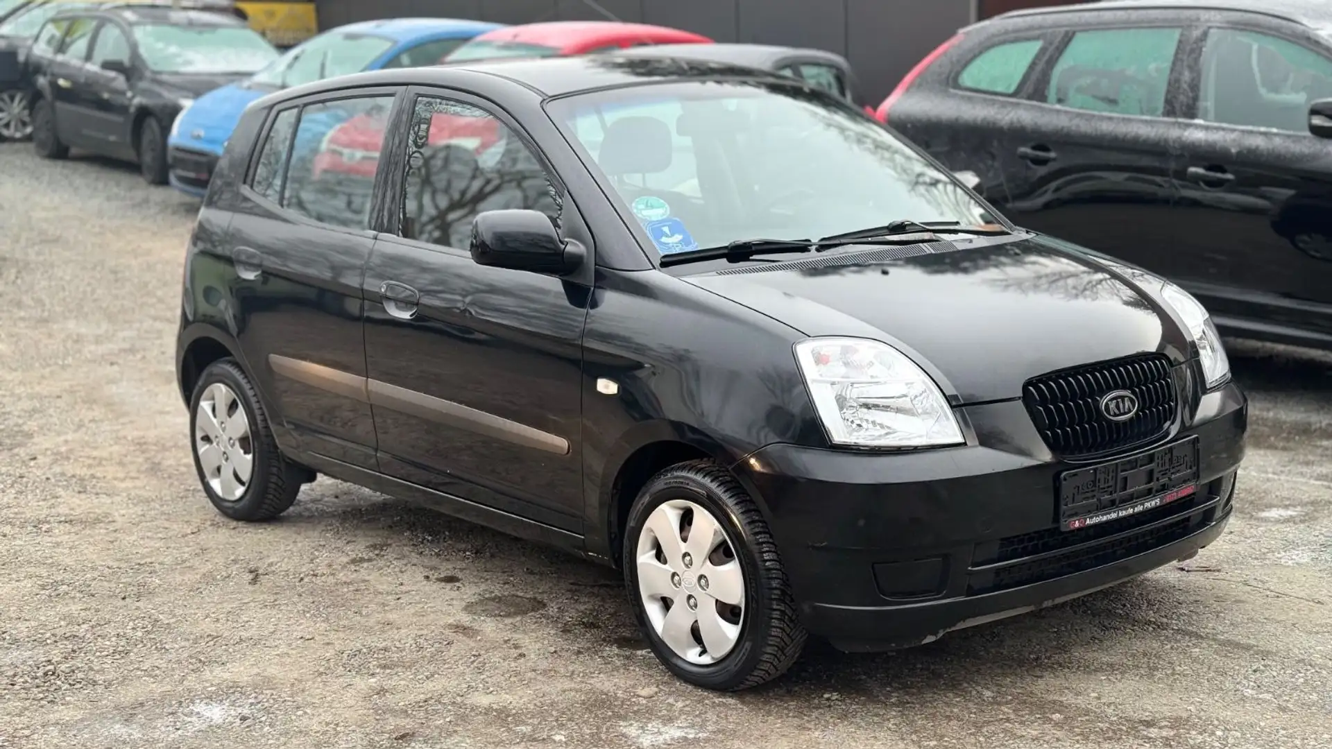 Kia Picanto 1.1 LX***Tüv Neu***Euro 5* Schwarz - 1