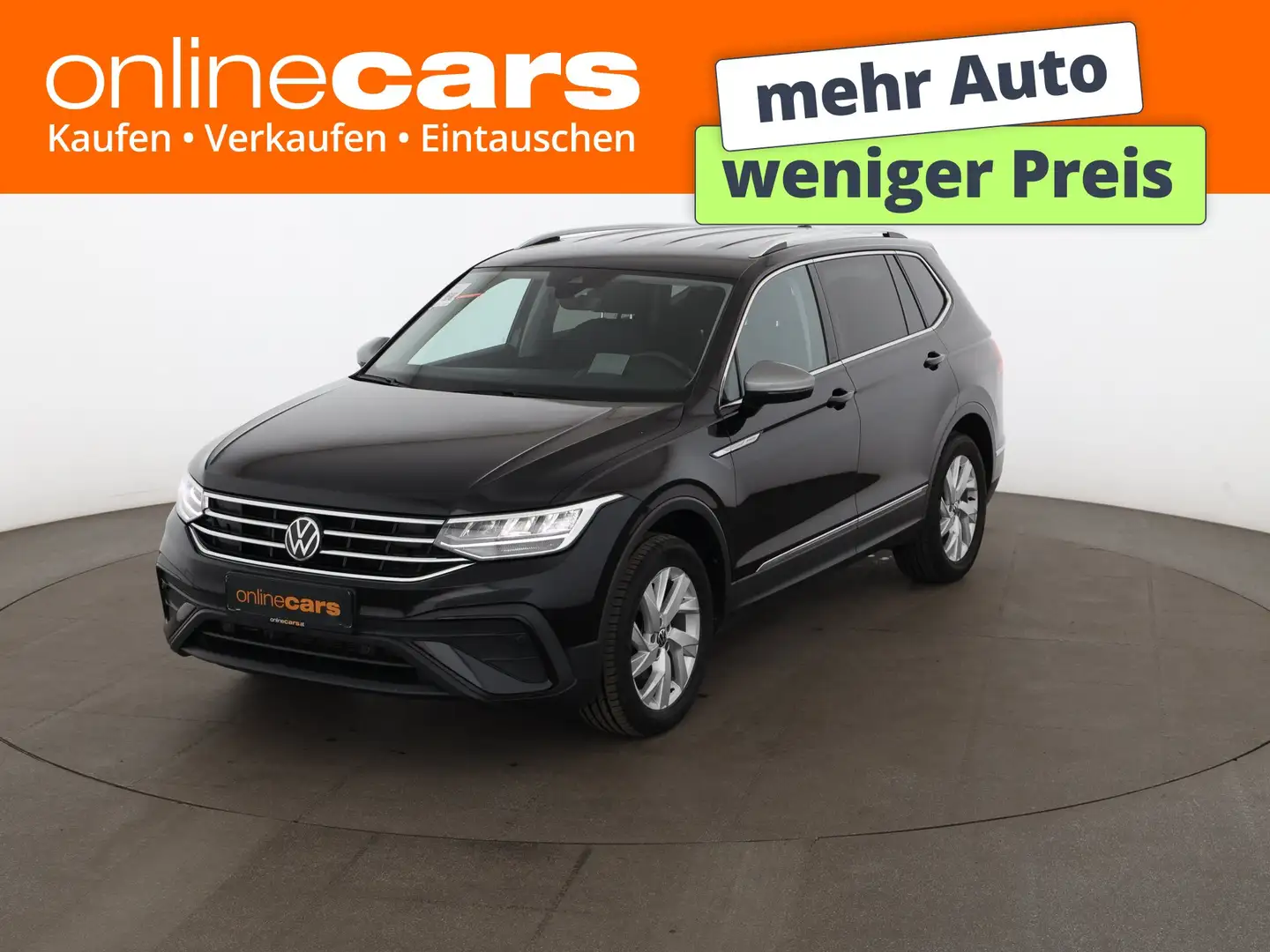 Volkswagen Tiguan Allspace 2.0 TDI Life Aut LED HEAD-UP NAVI Schwarz - 1