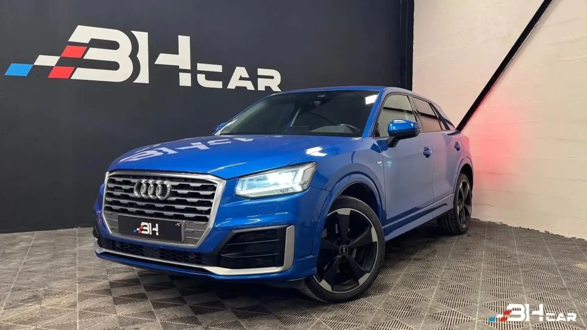 Audi Q2 2.0 TDI 150 S-LINE QUATTRO S-TRONIC BVA Azul - 1