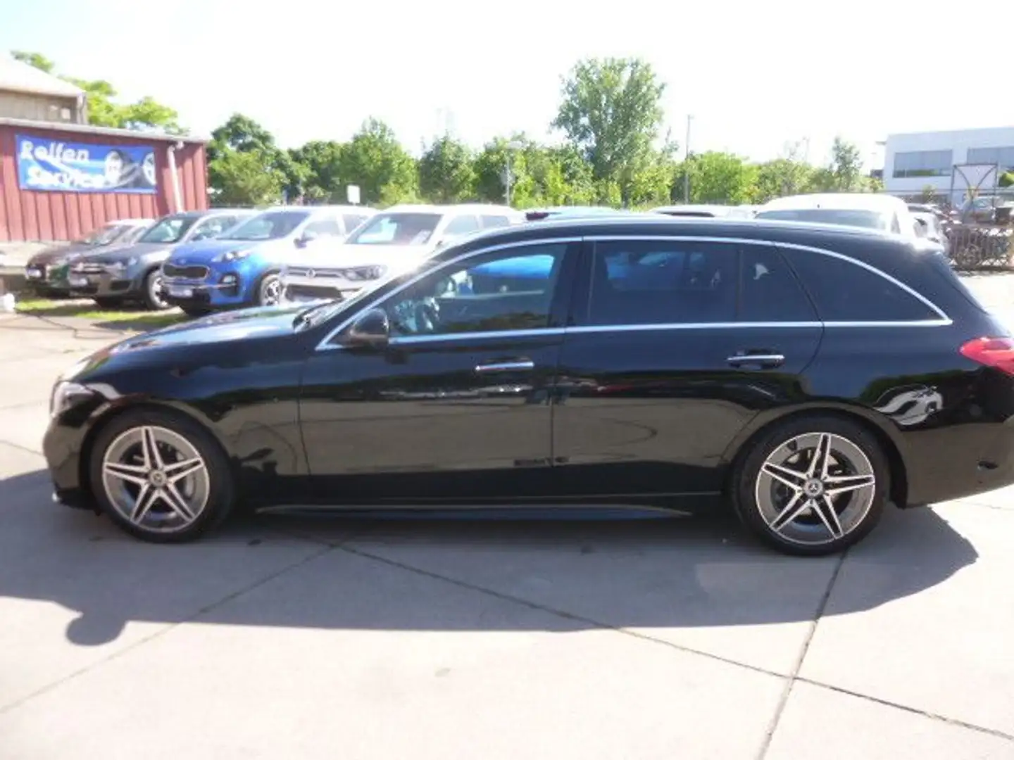 Mercedes-Benz C 200 T-Modell/AMG/Leder/360°Kamera/Navi/Sitz-H Noir - 2