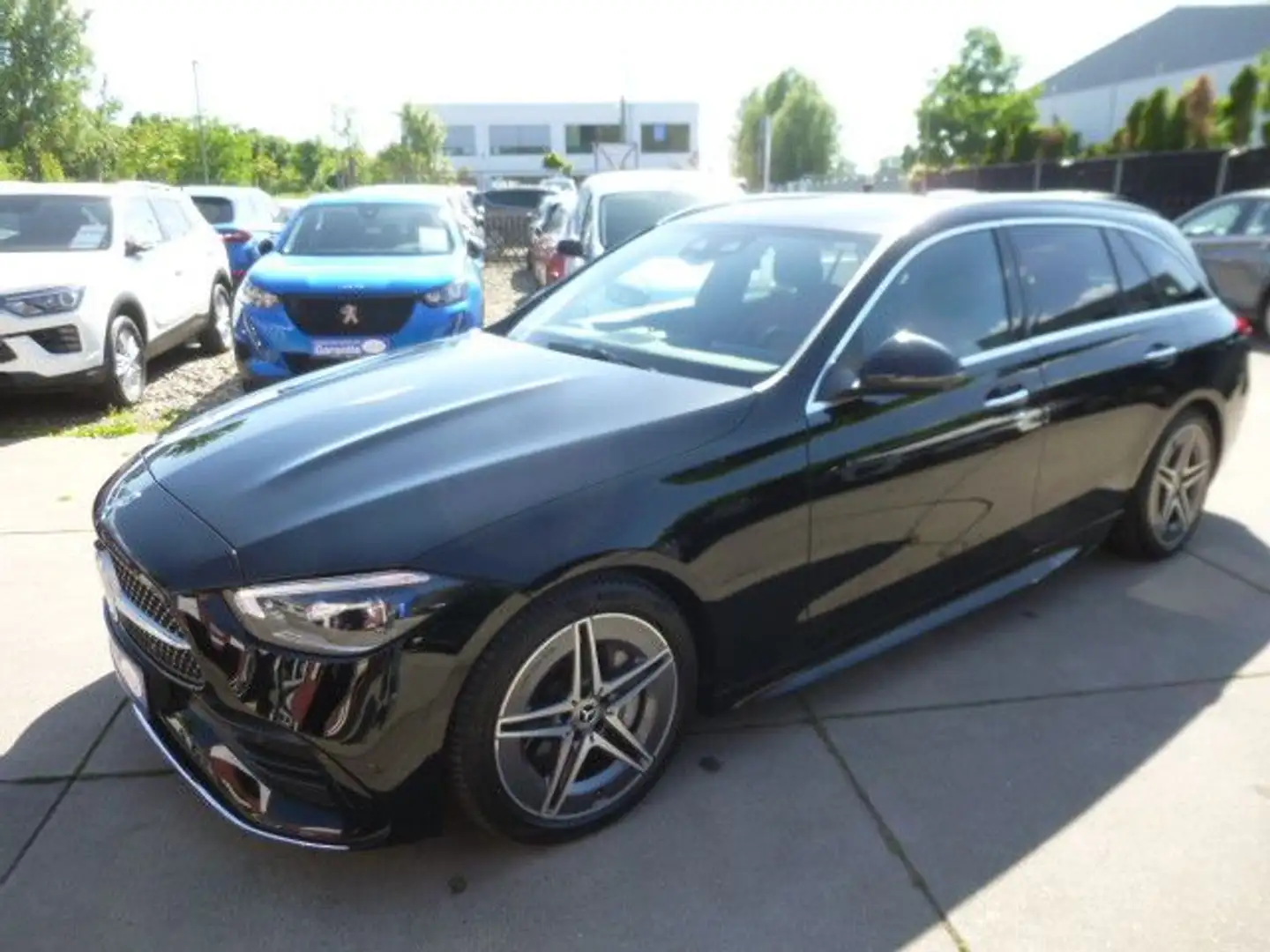 Mercedes-Benz C 200 T-Modell/AMG/Leder/360°Kamera/Navi/Sitz-H Noir - 1