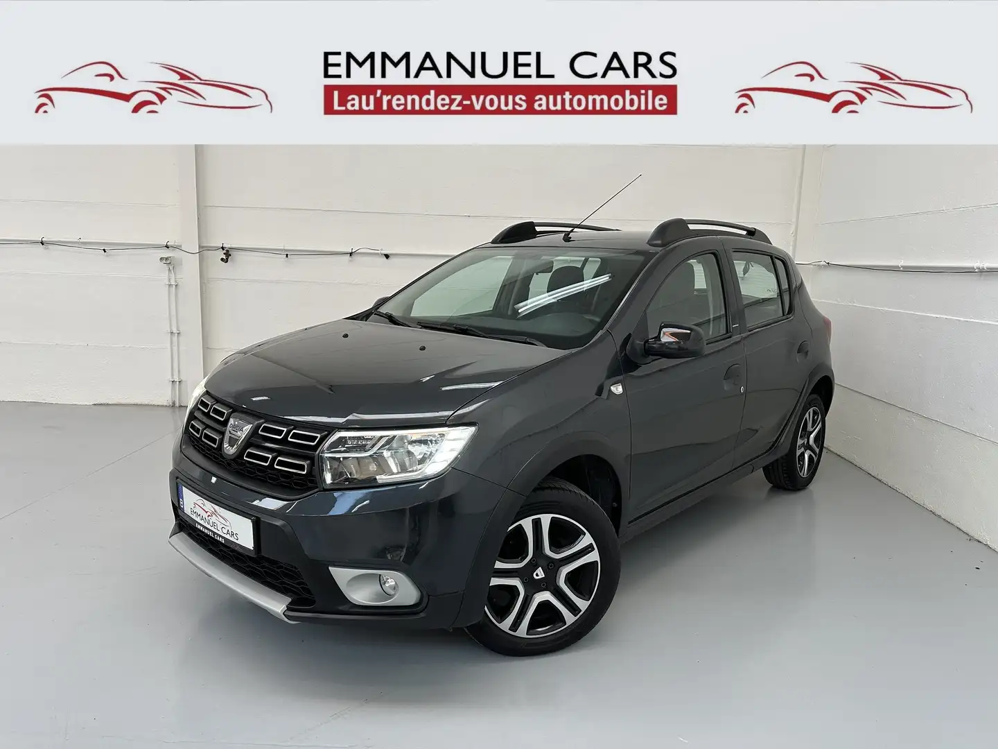 Dacia Sandero 0.9TCe STEPWAY cuir+GPS+caméra. GARANTIE 1AN! Gris - 1