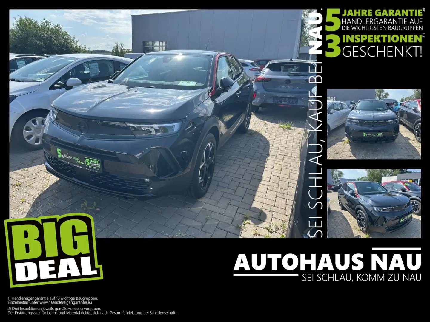 Opel Mokka 1.2 Turbo GS Line Inspektionspaket BigDeal Noir - 1