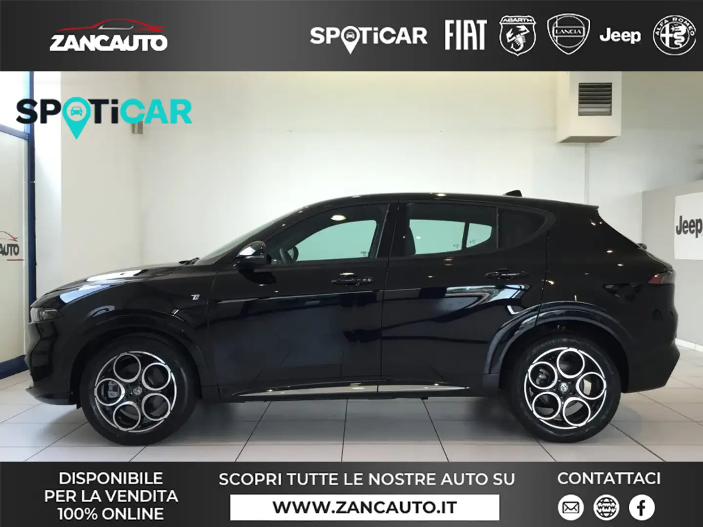 Alfa Romeo Tonale 1.6 diesel 130 CV TCT6 Ti Noir - 1