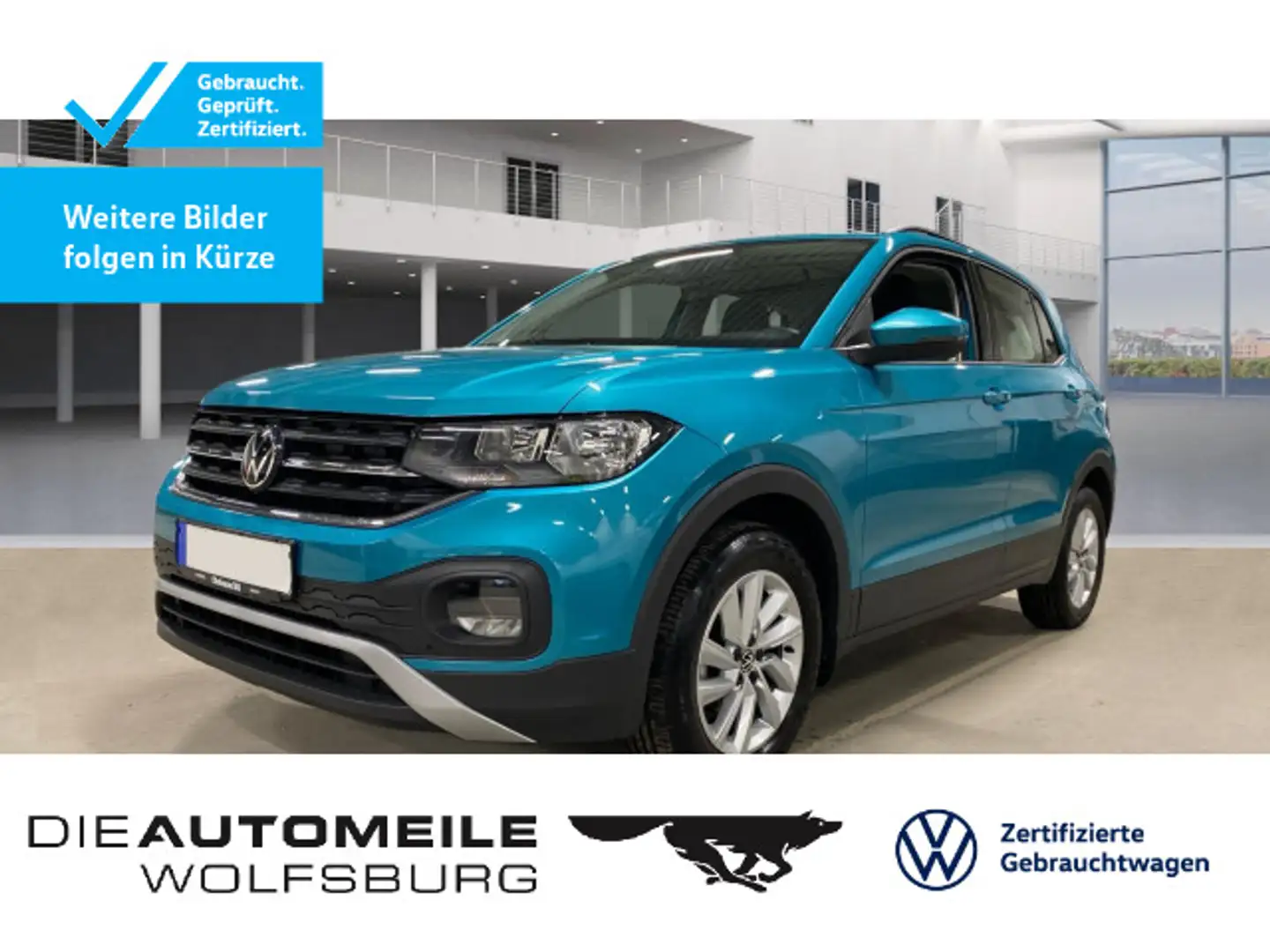 Volkswagen T-Cross 1.0TSI Life ACC/KLIMA/SITZHEIZUNG Grün - 1