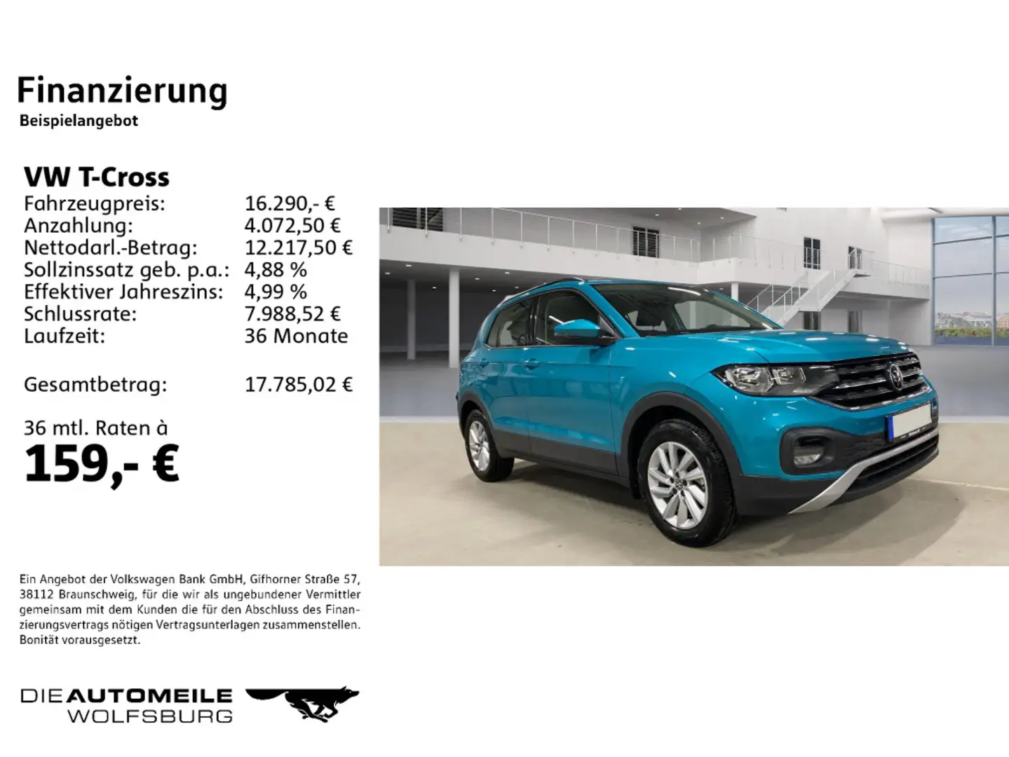 Volkswagen T-Cross 1.0TSI Life ACC/KLIMA/SITZHEIZUNG Grün - 2