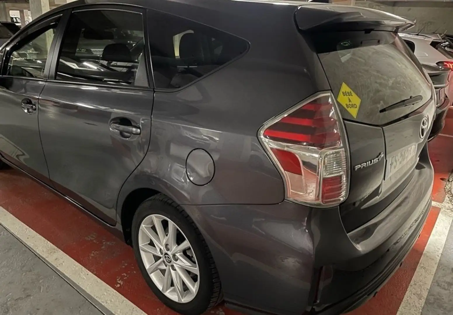 Toyota Prius+ 1.8 Hybride Skyview 136h 7places Gris - 2