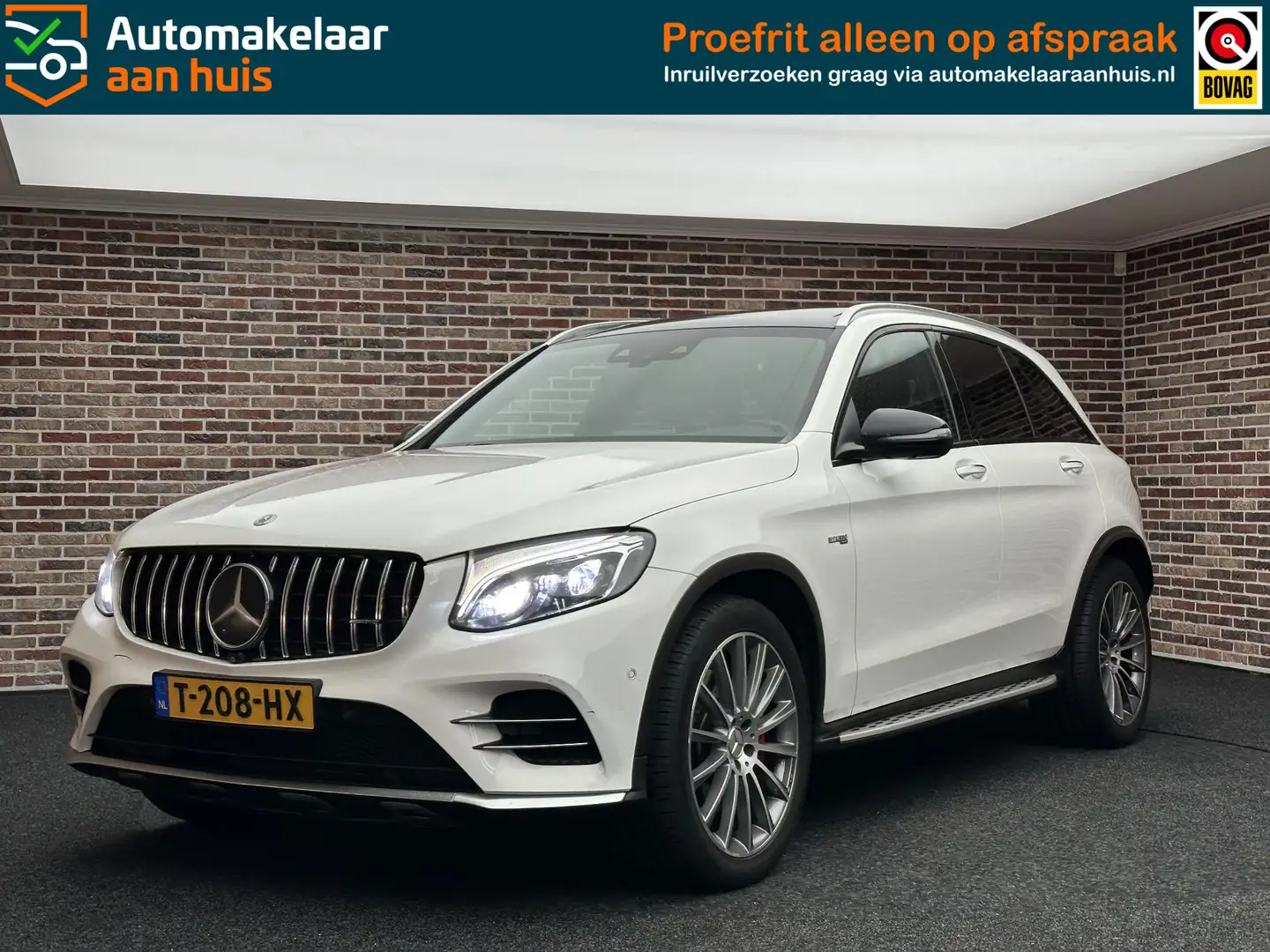 Mercedes-Benz GLC 43 AMG 4MATIC | Dak| Burmester| Adaptieve cruise| Head-up Fehér - 1