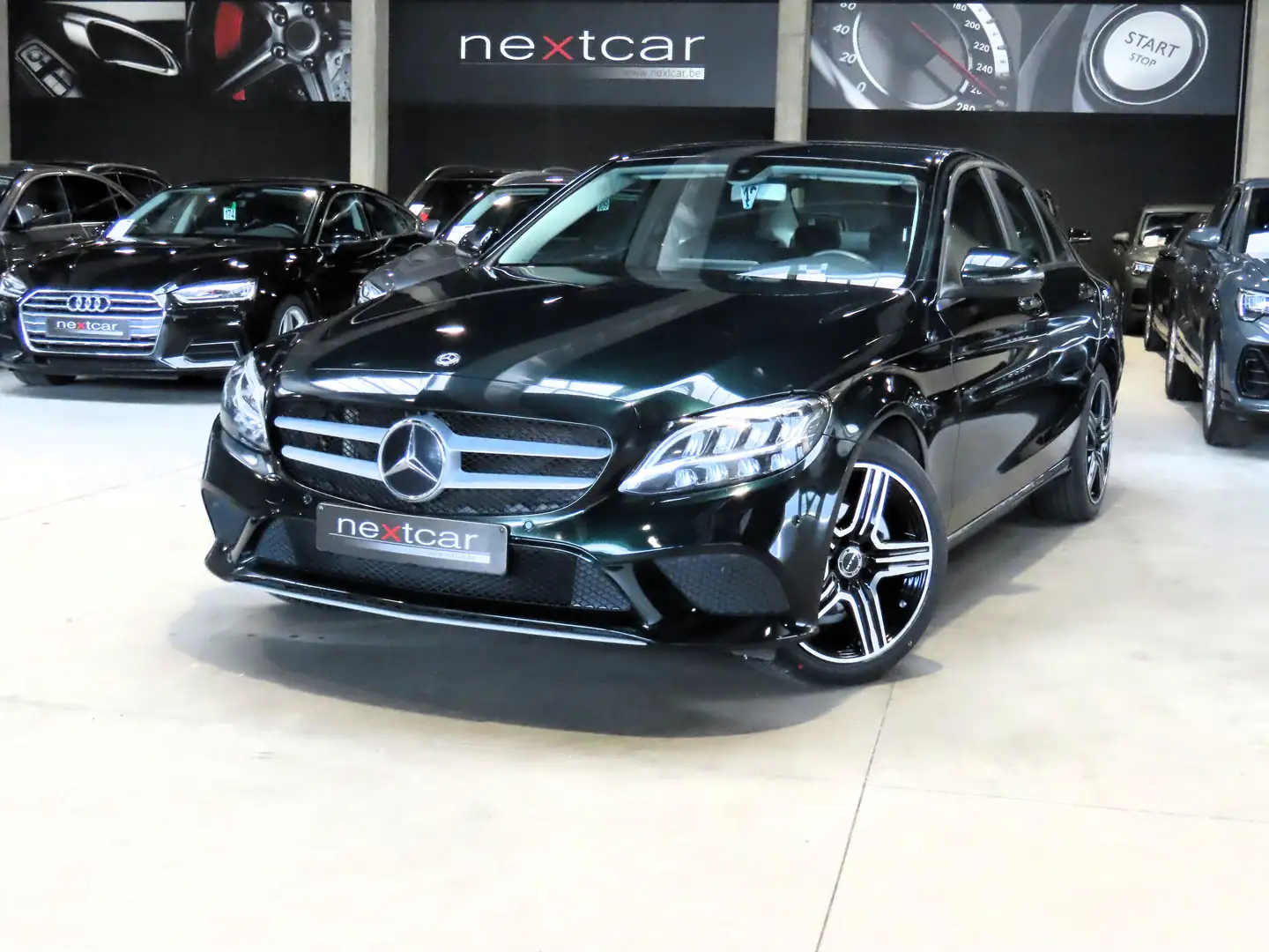 Mercedes-Benz C 200 d Berline 9GTRONIC ***LED-NAVI-CUIR-PARKING*** Blauw - 1