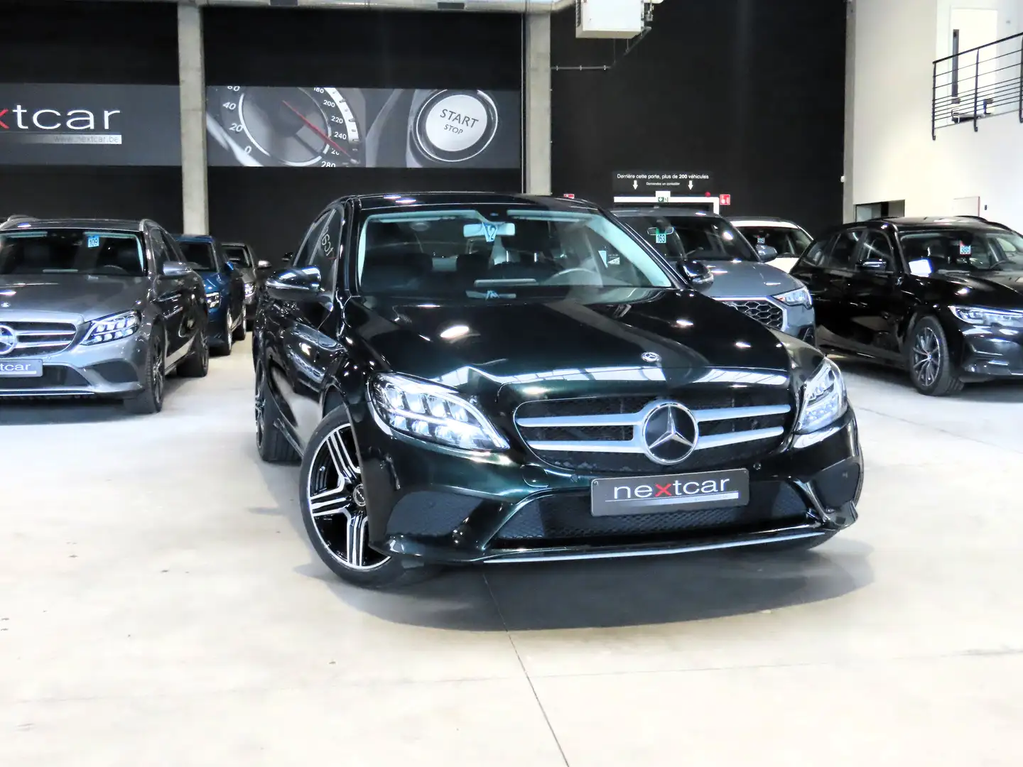 Mercedes-Benz C 200 d Berline 9GTRONIC ***LED-NAVI-CUIR-PARKING*** Blauw - 2
