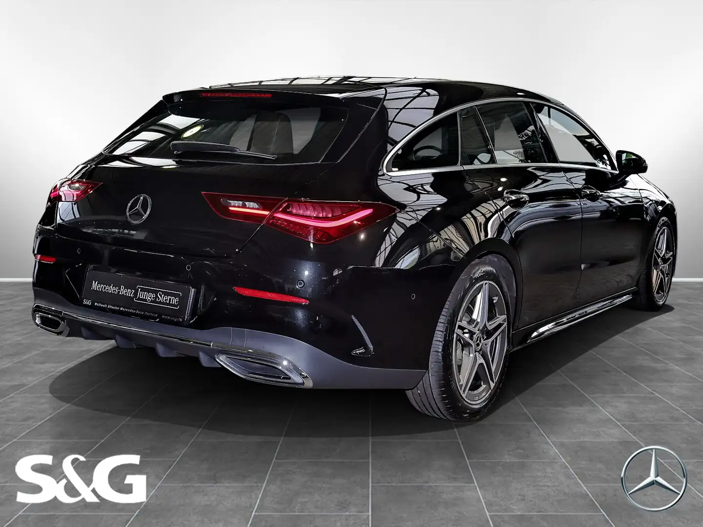 Mercedes-Benz CLA 180 AMG 360°+TEILLEDER BRAUN Schwarz - 2