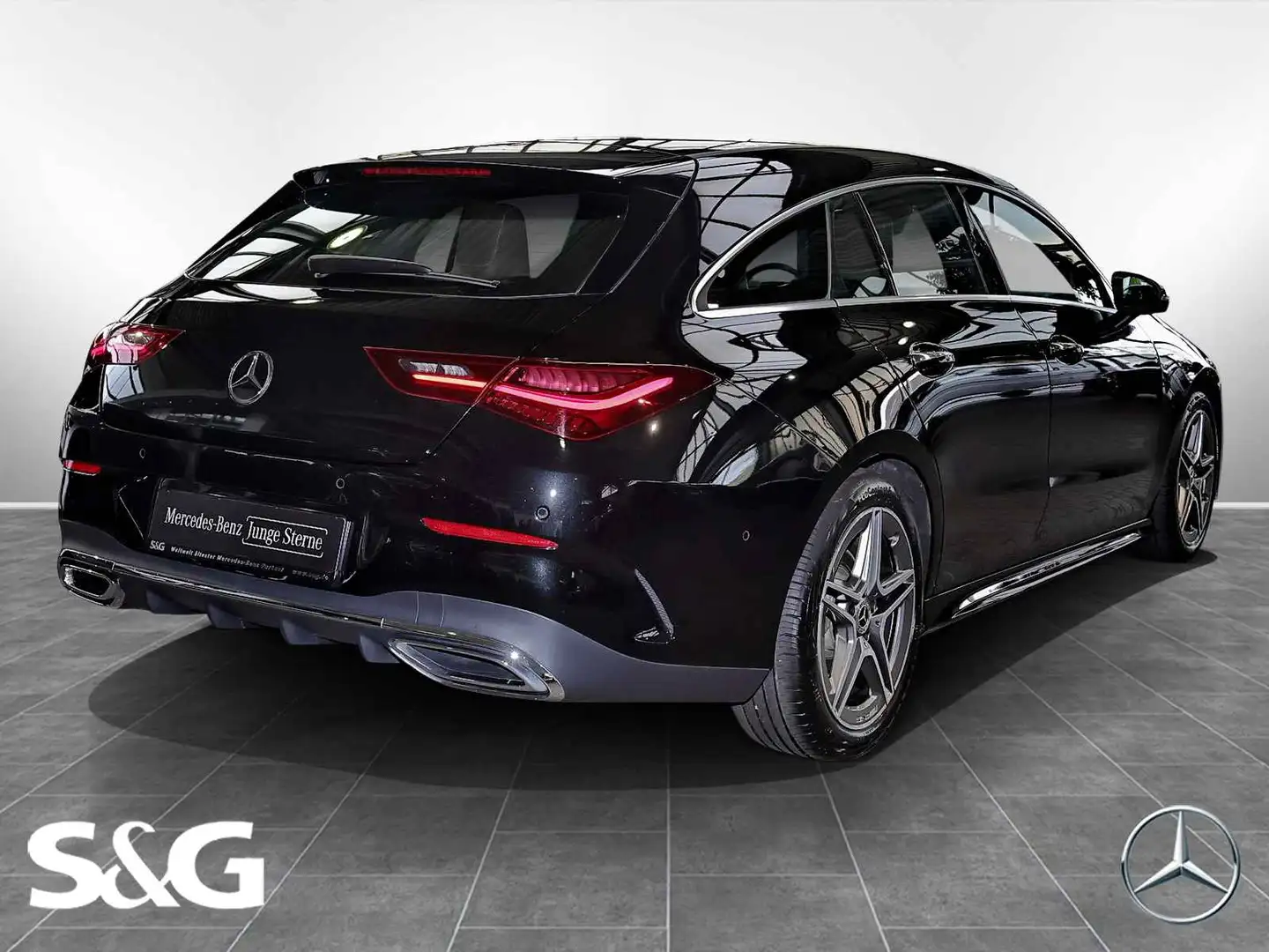 Mercedes-Benz CLA 180 AMG 360°+TEILLEDER BRAUN Schwarz - 2