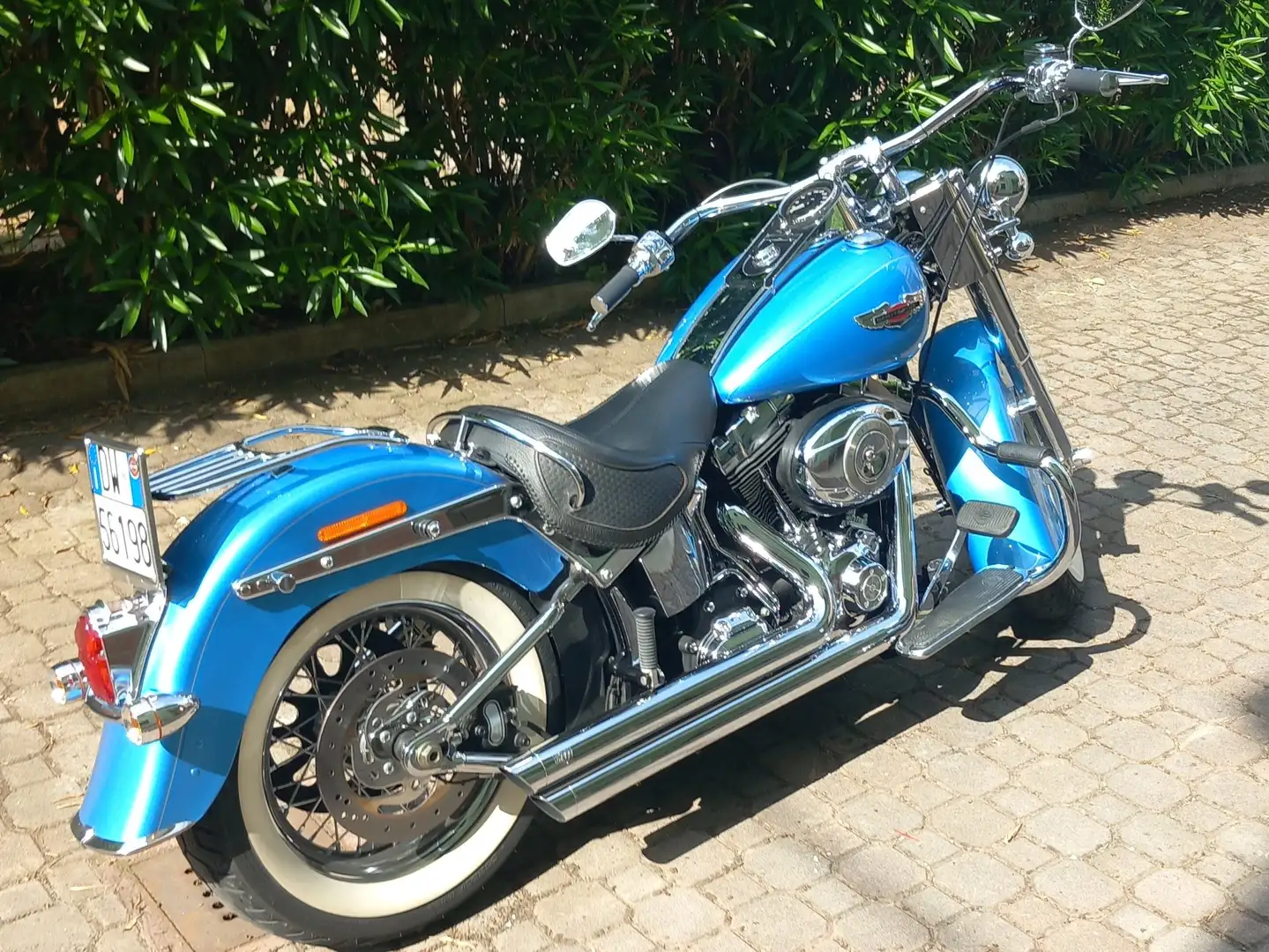 Harley-Davidson Softail DE LUX  FLSTN Blu/Azzurro - 1