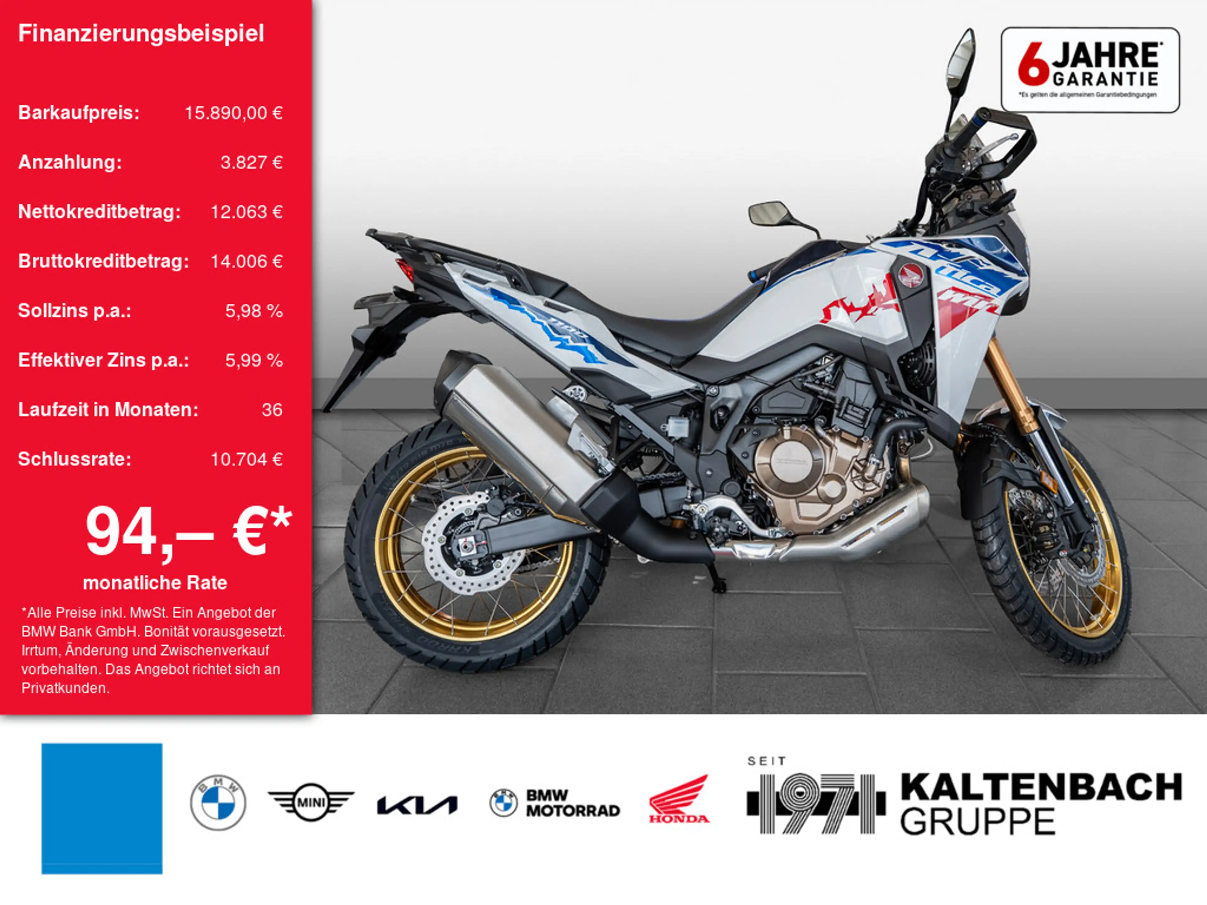 Honda CRF 1100 L Africa Twin LED SCHEINWERFER