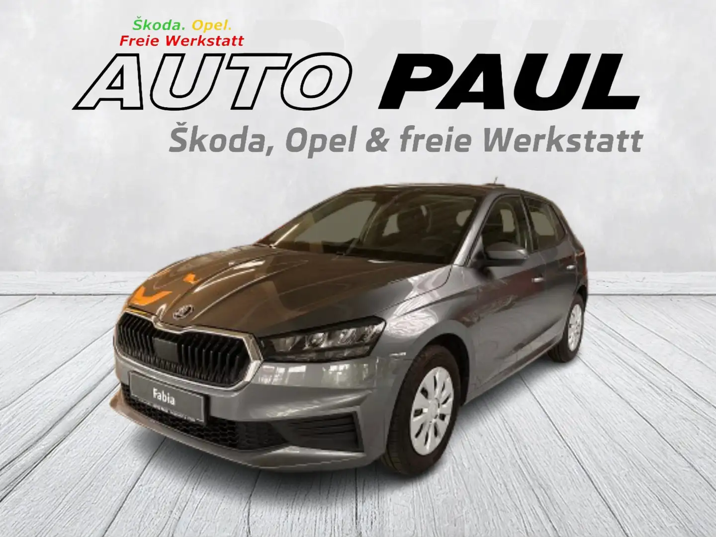 Skoda Fabia Cool Edition*LED*DAB*1.Hand* Grau - 1