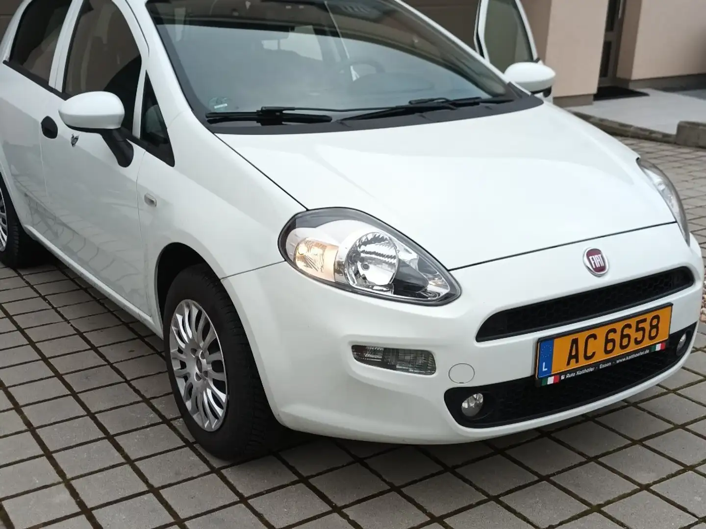 Fiat Punto 5p 1.2 Lounge Blanc - 1