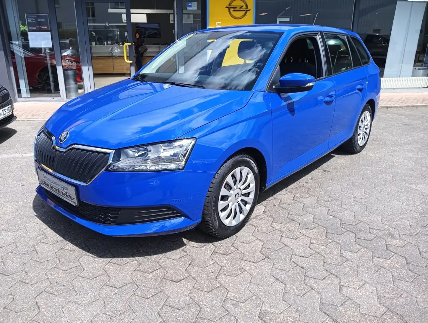 Skoda Fabia Combi 1.0 TSI Cool Plus+Klima+ISOFIX+ Blau - 2