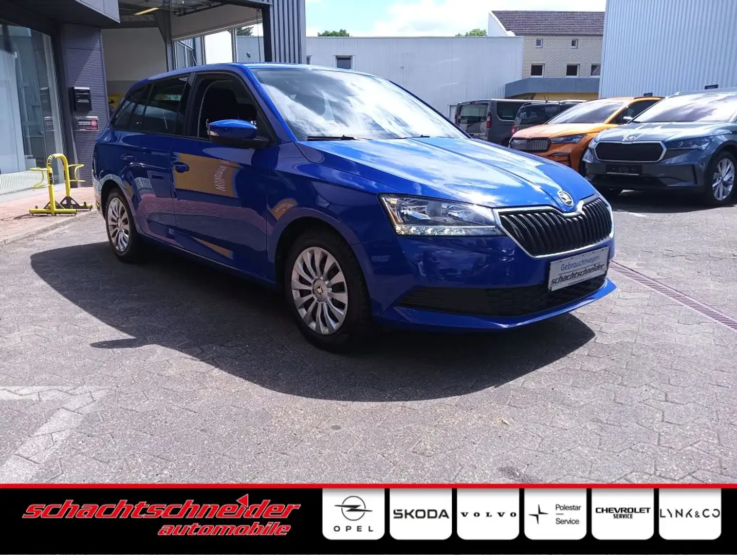 Skoda Fabia Combi 1.0 TSI Cool Plus+Klima+ISOFIX+ Blau - 1