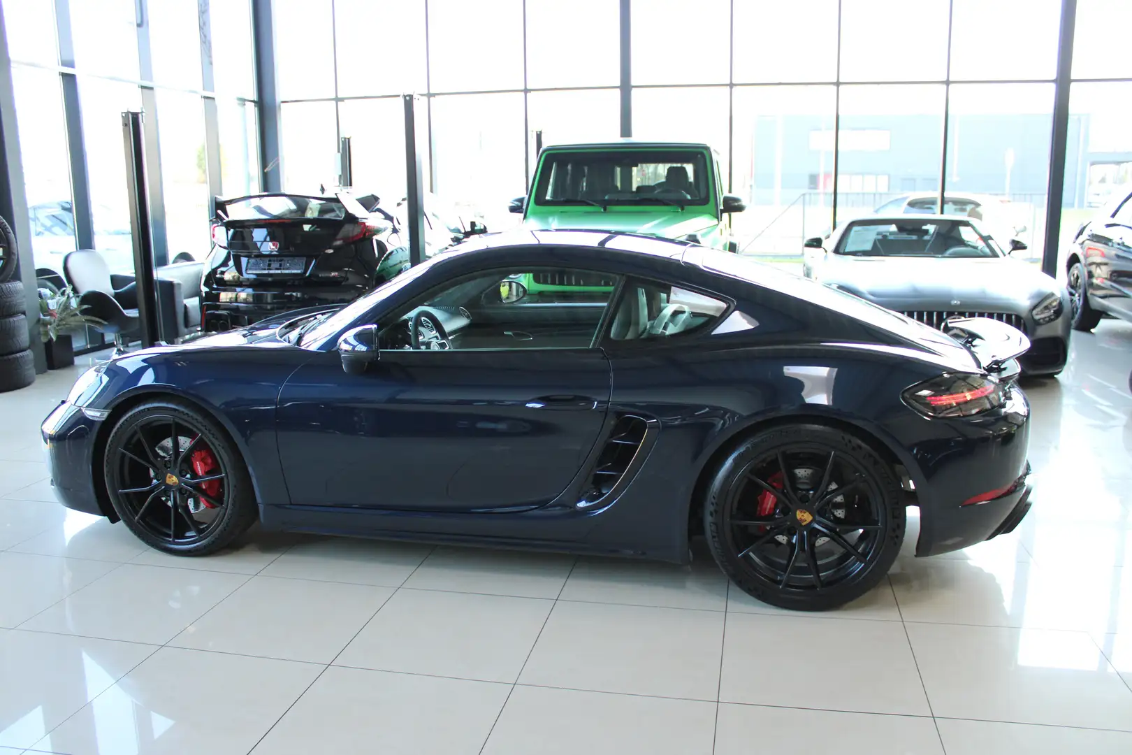 Porsche 718 CAYMAN GTS PDK 366PS KLAPPE CHRONO NAVI ALU20" TOP Blau - 1