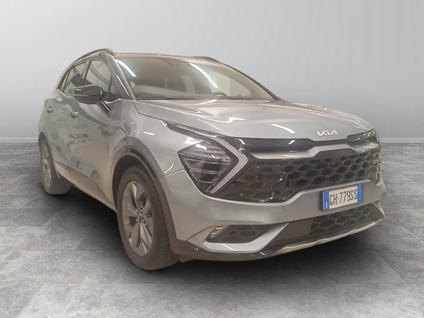 Kia Sportage 1.6 T-GDi HEV GT-line Plus Silber - 1