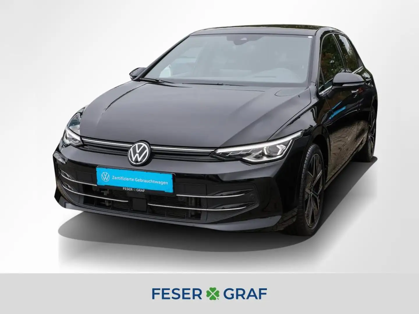 Volkswagen Golf 8 1.5 eTSI Edition 50 AHK Matrix Navi Pano Noir - 1