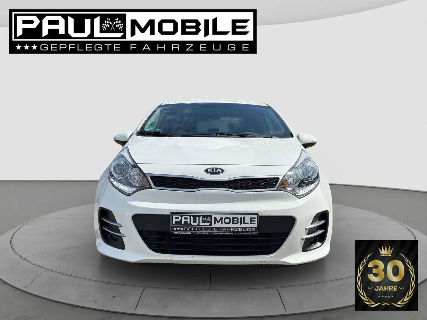 Kia Rio Automatik Navi Sitzheizung R-Cam PDC 1.Hand Weiß - 2
