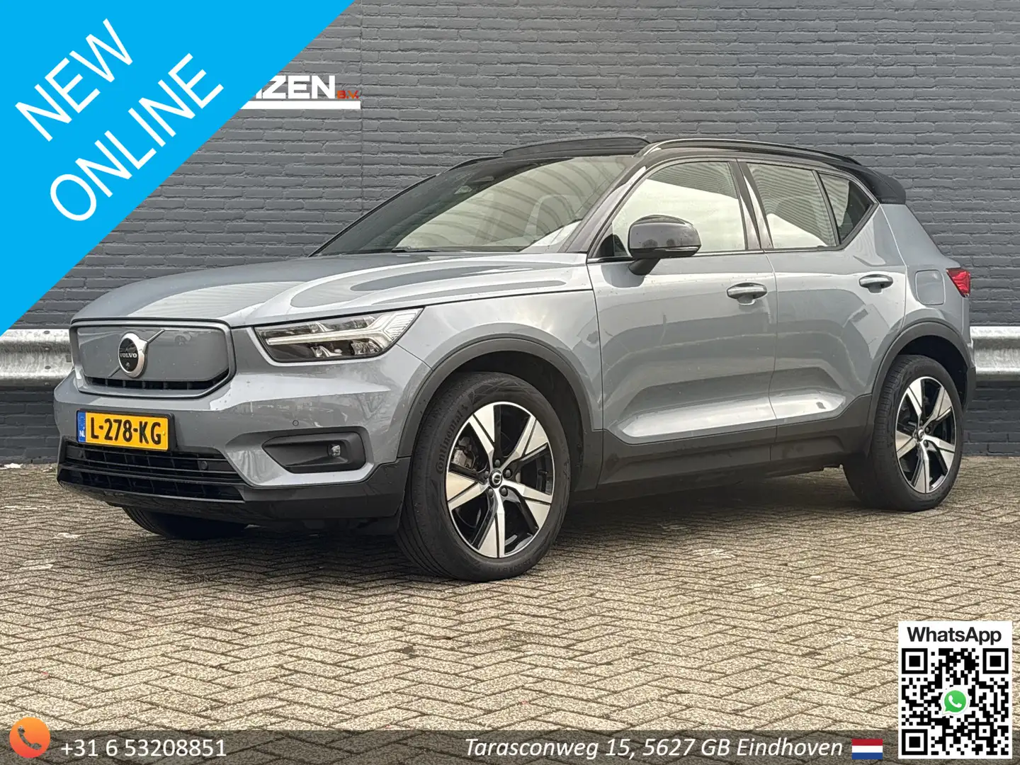 Volvo XC40 Recharge P8 AWD R-Design | € 14.000,- NETTO! | Led Grau - 1