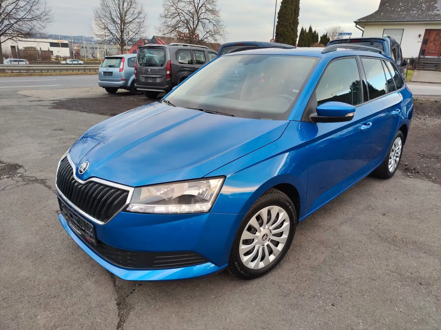 Skoda Fabia Combi Ambition 1.0 TSI NAVI SITZHEIZUNG Blau - 1