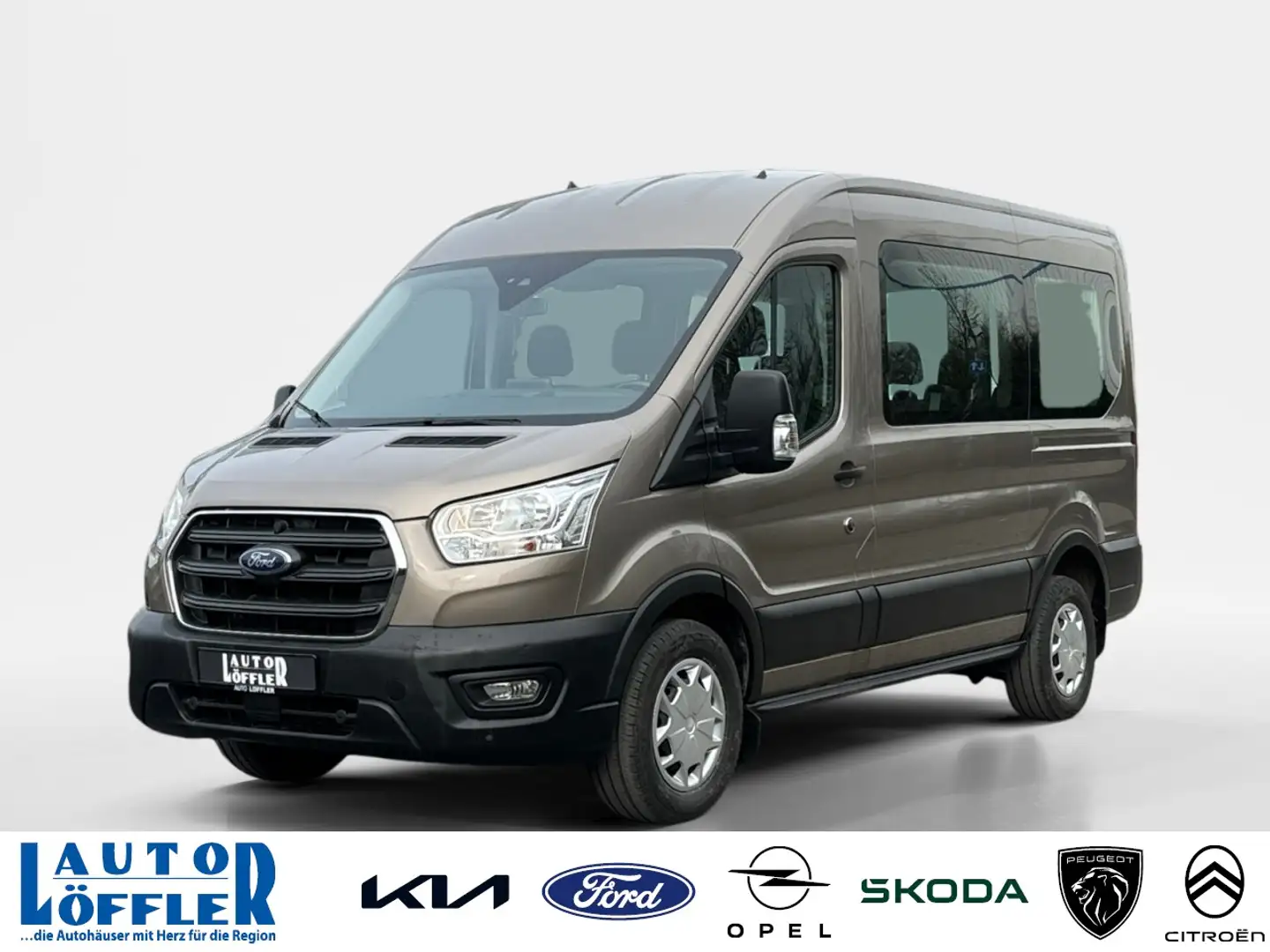 Ford Transit Kombi 350 L2 Trend PDC* RFK* NAVI* ACC* Klima Silber - 1