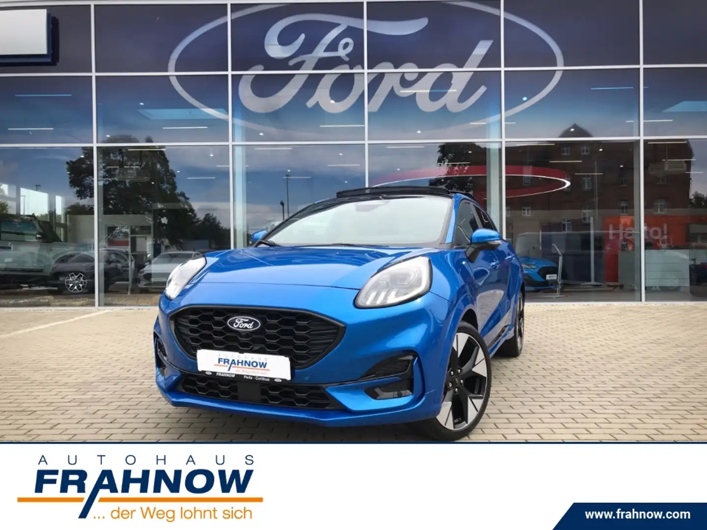 Ford Puma 1.0 EcoBoost MHEV ST-Line X MATRIX-LED ACC NAVI 36 Blau - 1