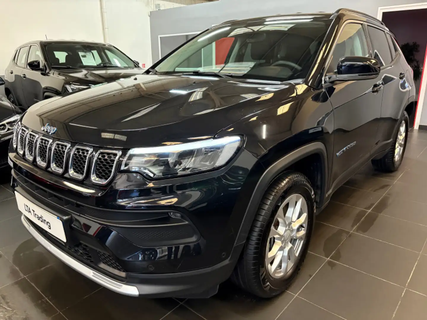 Jeep Compass 1.3 GSE T4 190CH LIMITED 4XE PHEV AT6 Noir - 1