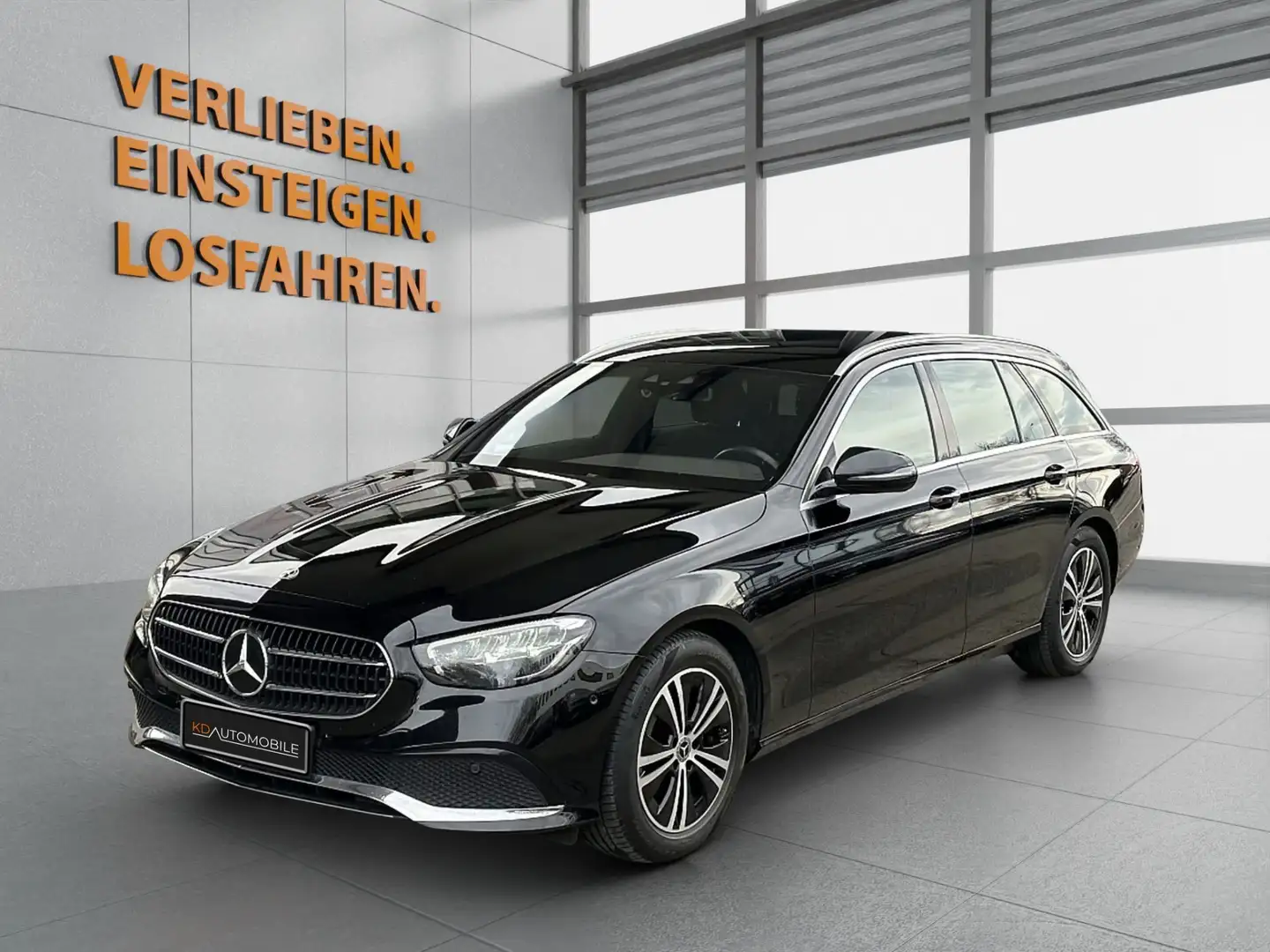 Mercedes-Benz E 200 d T Aut., MFL I Sitzhzg I LED I Kamera I AHK Schwarz - 1