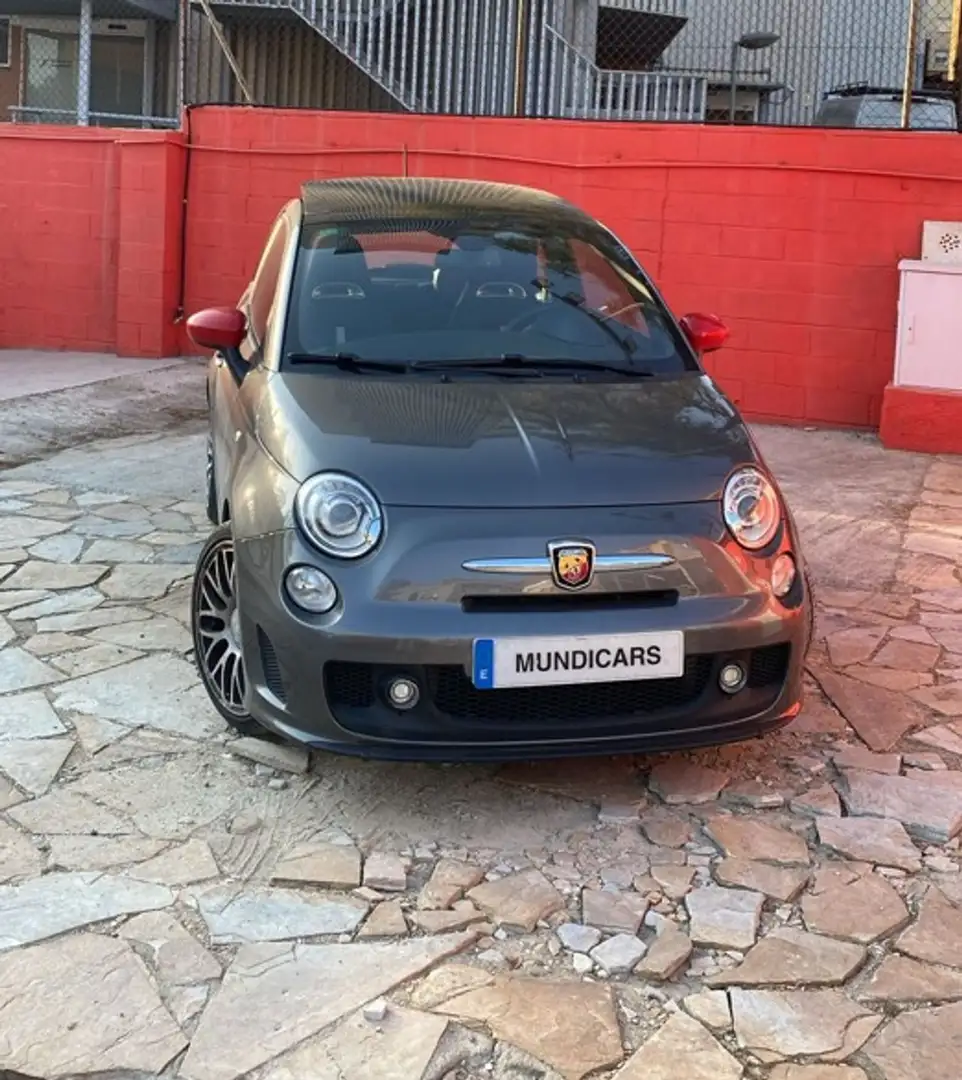 Abarth 500 1.4T JET SECUENCIAL Gris - 2