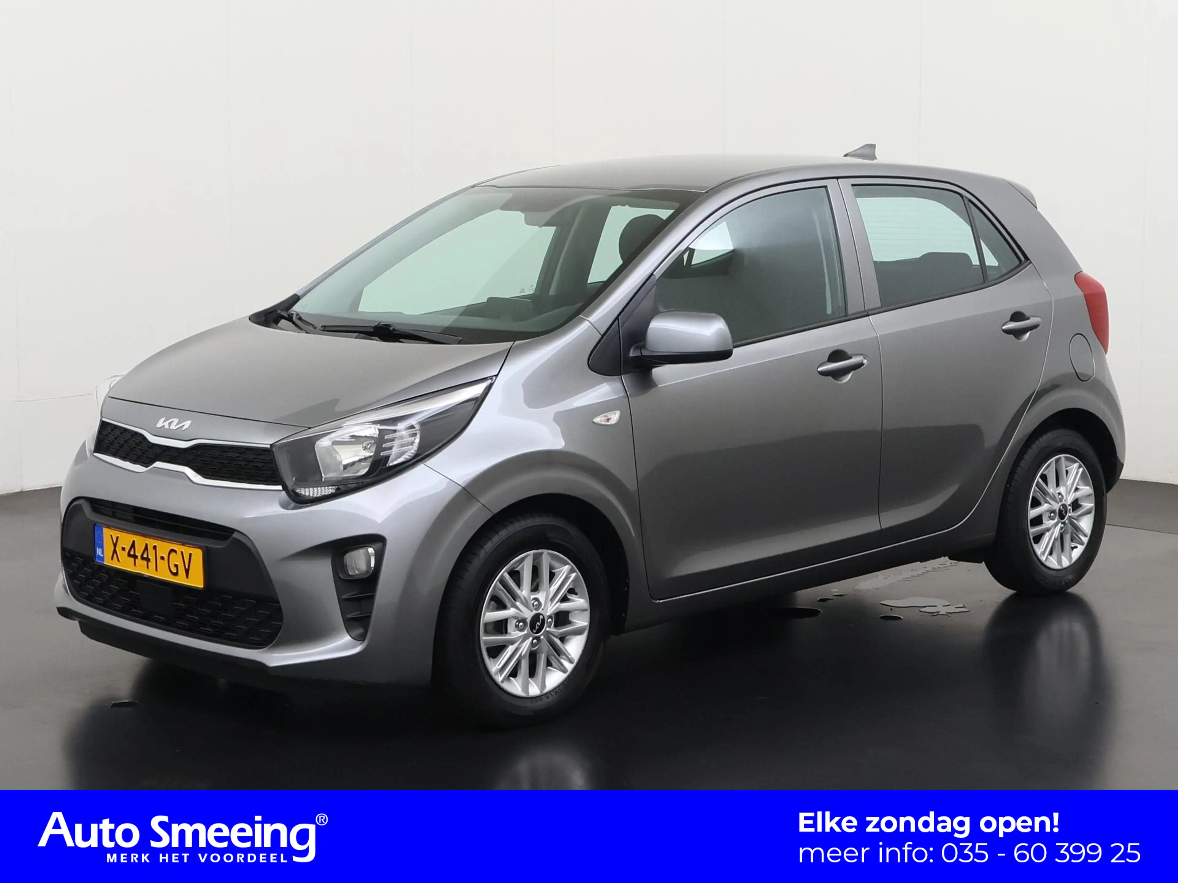 Kia Picanto 1.0 DPi DynamicLine | Camera | CarPlay | Zondag Op