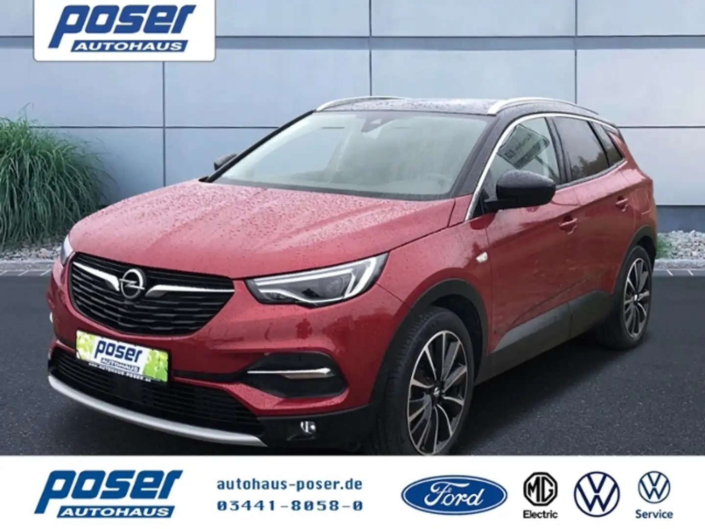 Opel Grandland X Ultimate Plug-in-Hybrid 4 Allrad KLIMA LED NAVI L Rouge - 1
