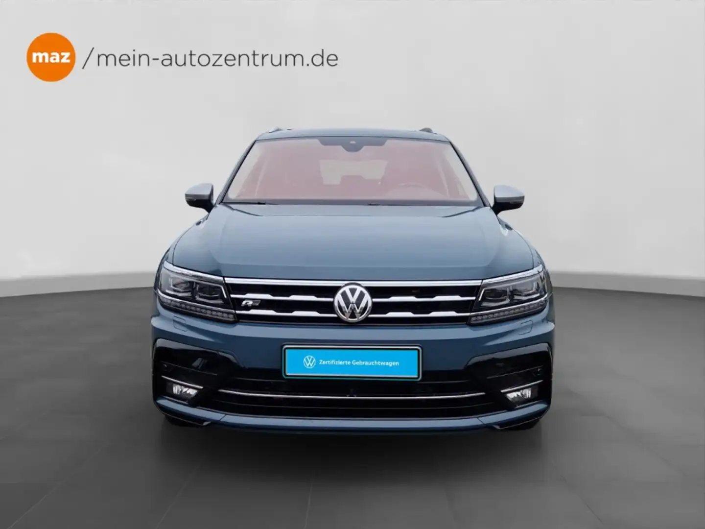Volkswagen Tiguan Allspace Highline 2.0 TDI 4Motion DSG R-line Alu Pano Navi Bleu - 2