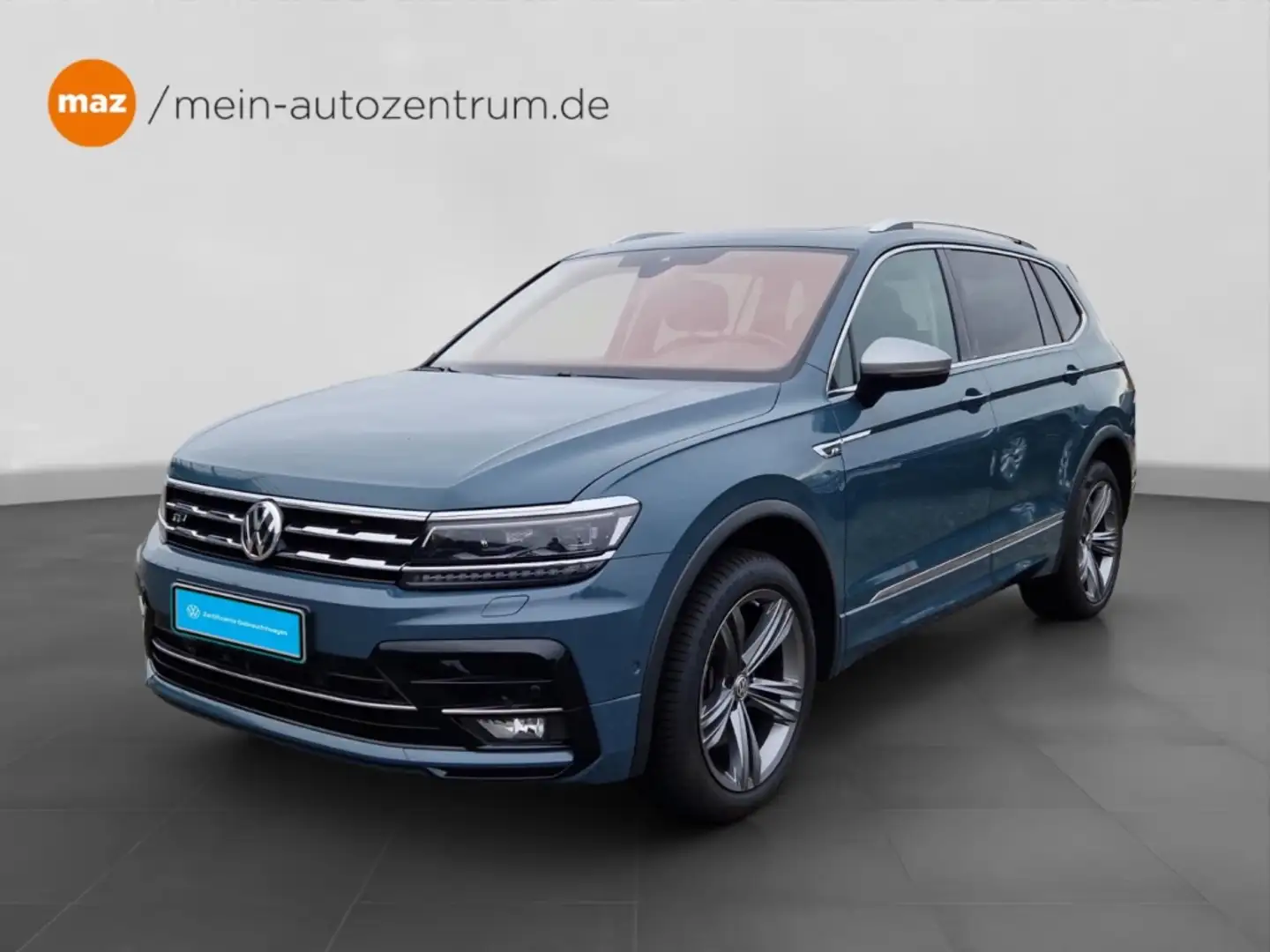 Volkswagen Tiguan Allspace Highline 2.0 TDI 4Motion DSG R-line Alu Pano Navi Bleu - 1