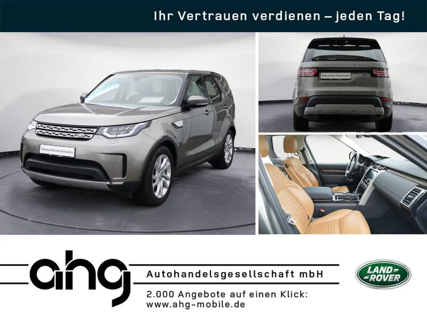 Land Rover Discovery 3.0 SD6 HSE 7 Sitzer Panorama Winter P Plateado - 1