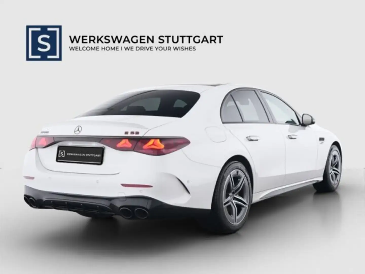 Mercedes-Benz E 53 AMG E 53 AMG Hybrid 4M+ Night Pano AHK Fahr-Assi 360° Blanc - 2