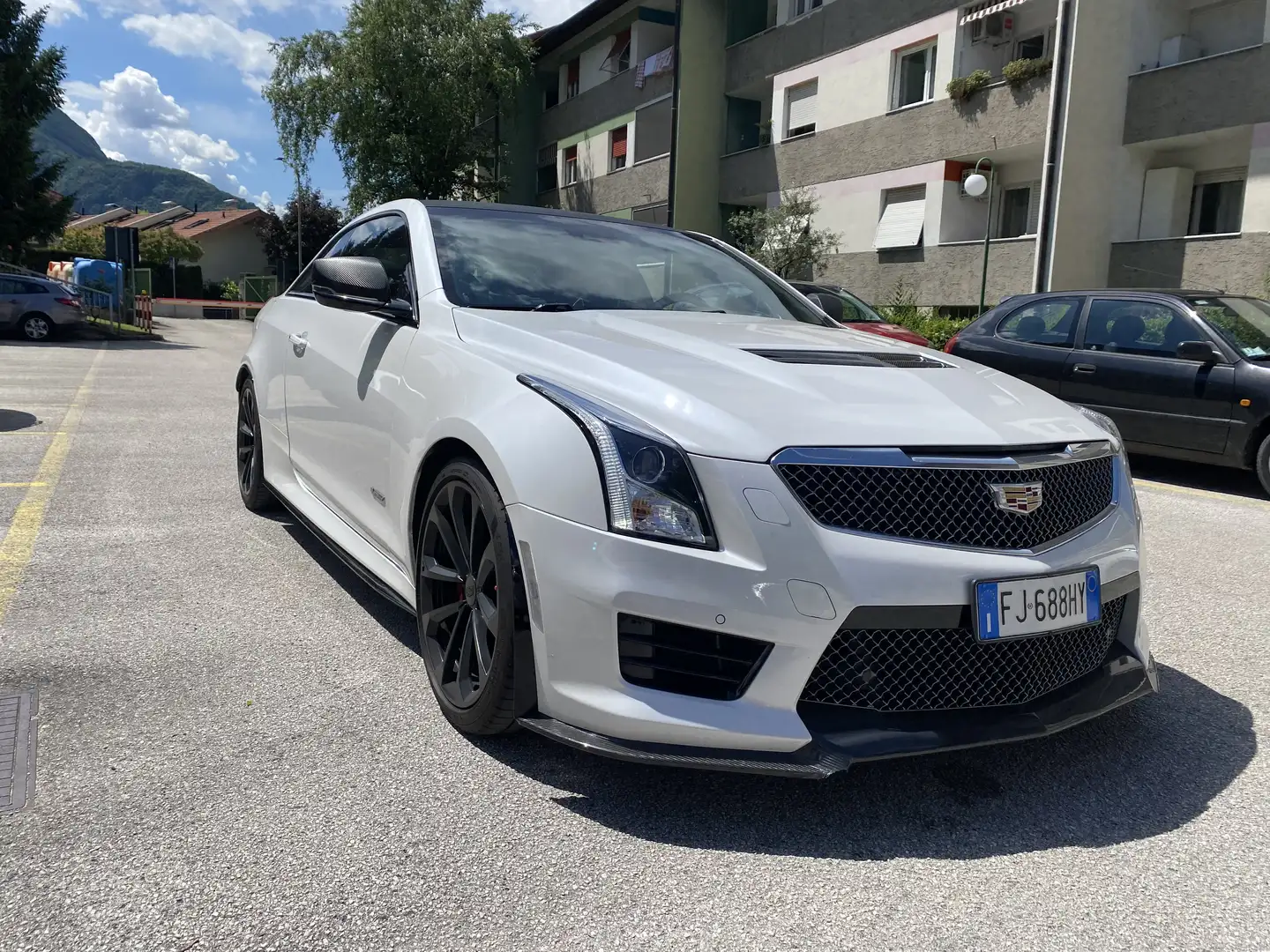 Cadillac ATS NO SUPERBOLLO ATS-V Coupe Wit - 1