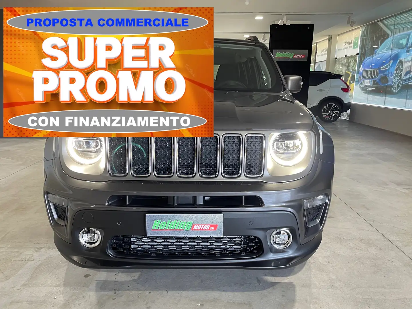 Jeep Renegade Renegade 2.0 mjt Limited 4wd 140cv auto 9m Šedá - 1