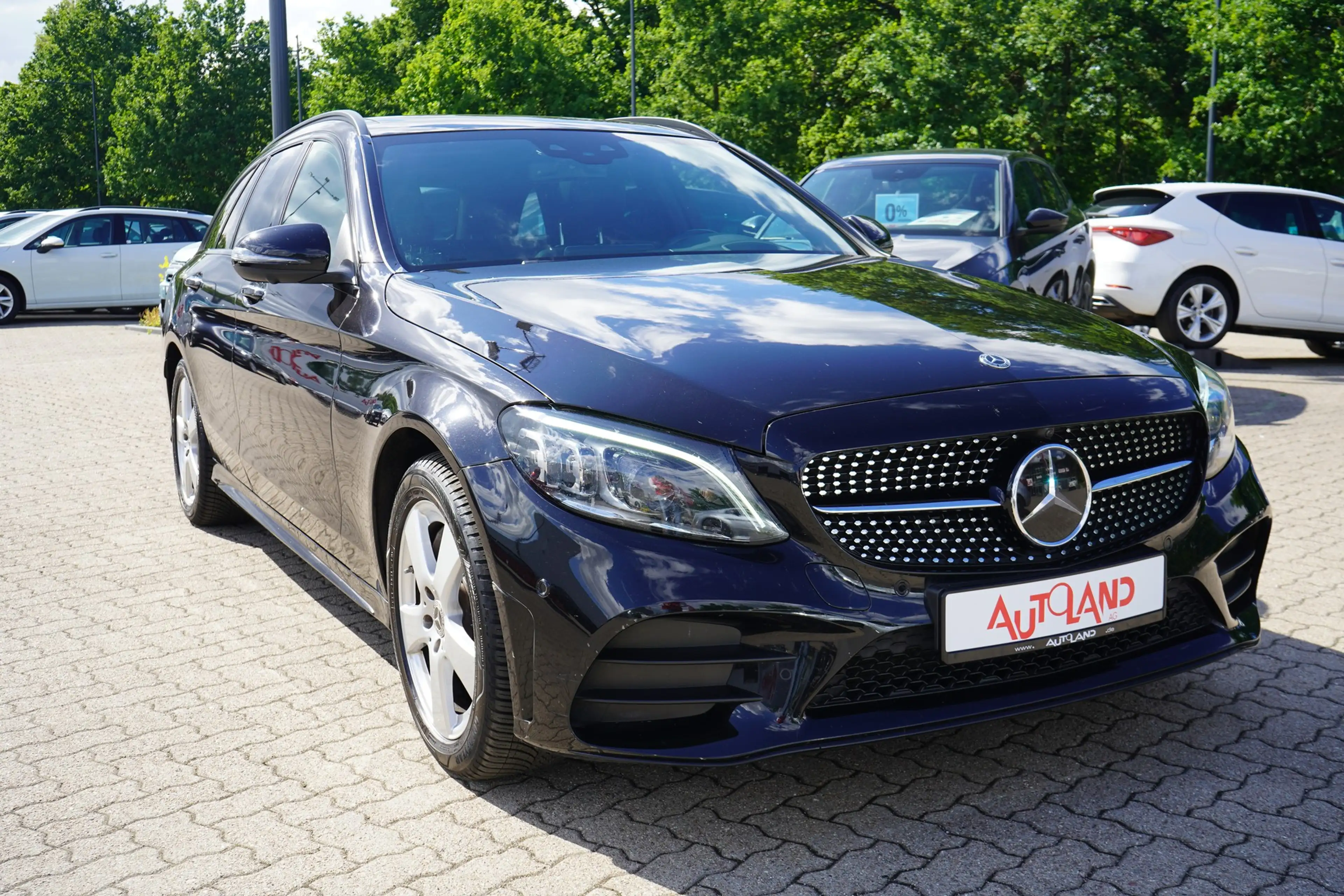 Mercedes-Benz C 400 C400 T-Modell 4Matic AMG Line Kamera Soundsystem — photo 8
